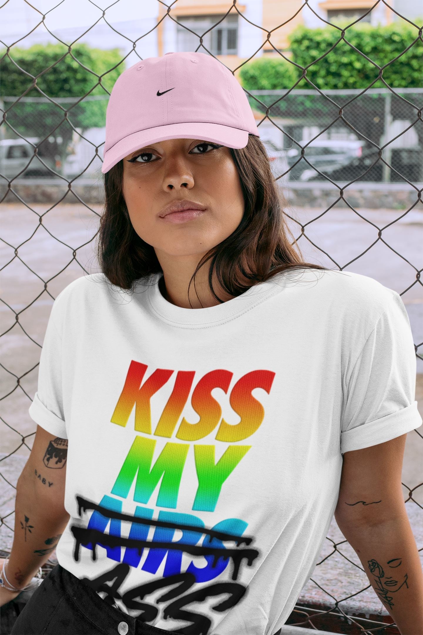 Kiss My Ass Unisex Tops - Air Jordan 1 J Balvin