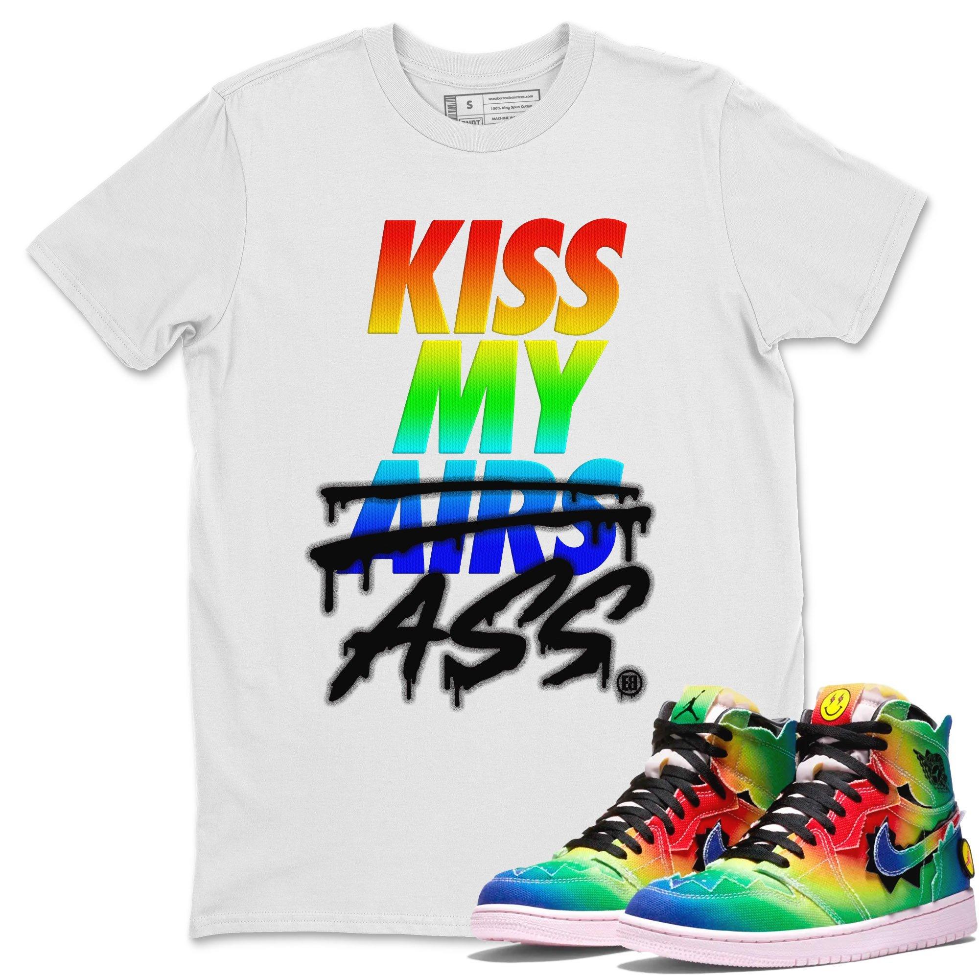 Kiss My Ass Unisex Tops - Air Jordan 1 J Balvin