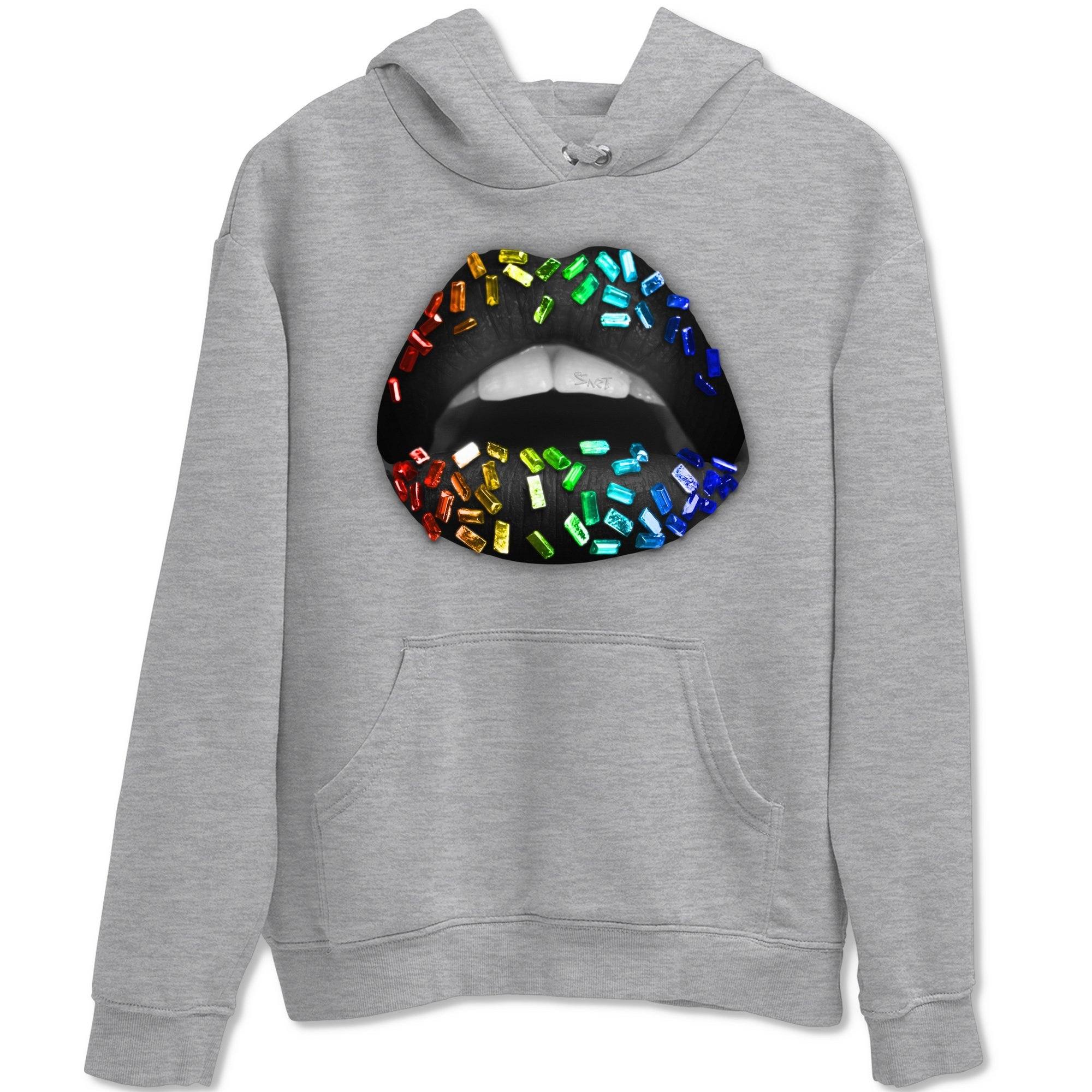 Lips Jewel Unisex Tops - Air Jordan 1 J Balvin
