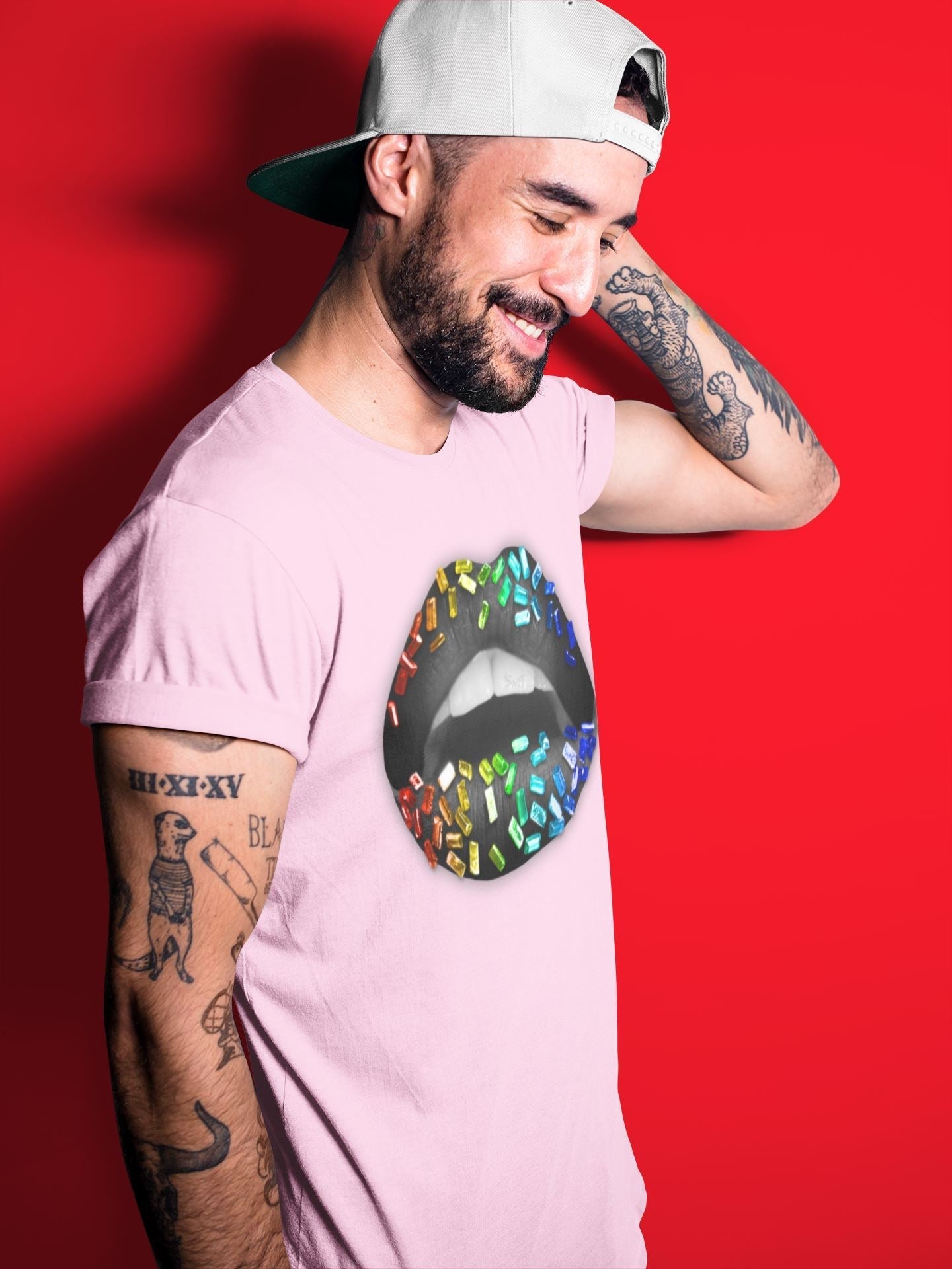 Lips Jewel Unisex Tops - Air Jordan 1 J Balvin