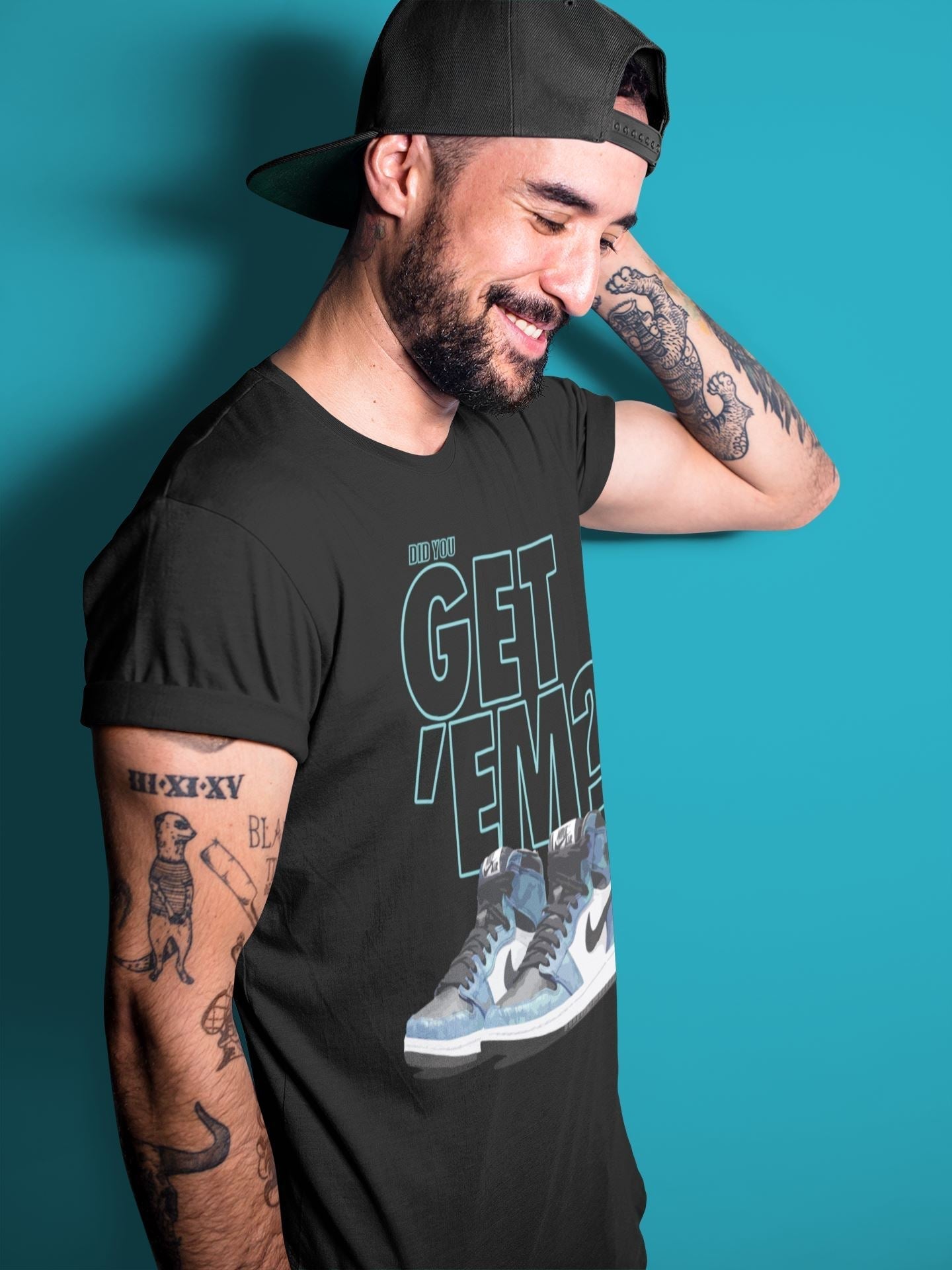 Did You Get 'Em Unisex Tops - Air Jordan 1 Tie-Dye