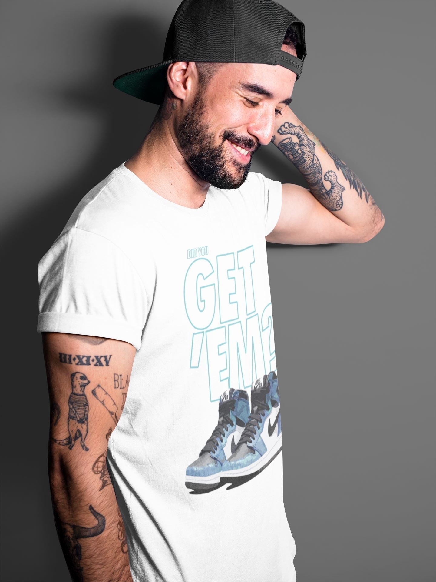 Did You Get 'Em Unisex Tops - Air Jordan 1 Tie-Dye