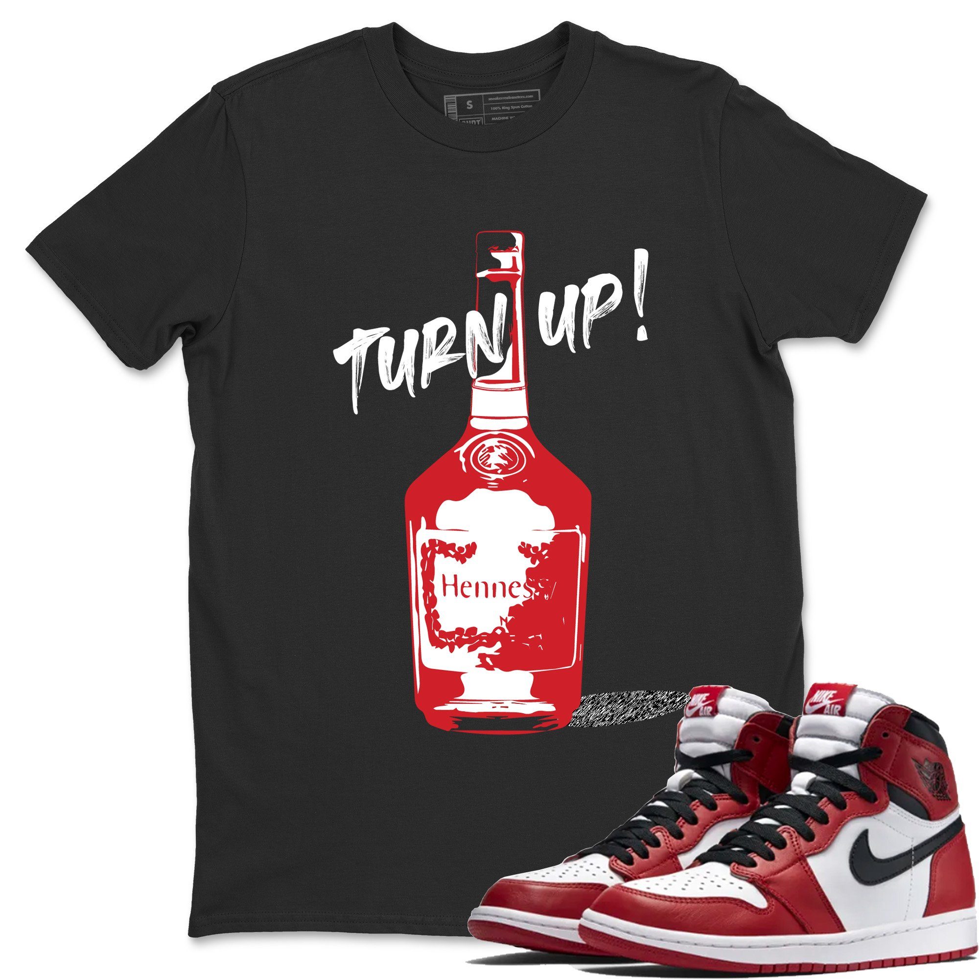 Turn Up Unisex Tops - Air Jordan 1 Varsity Red