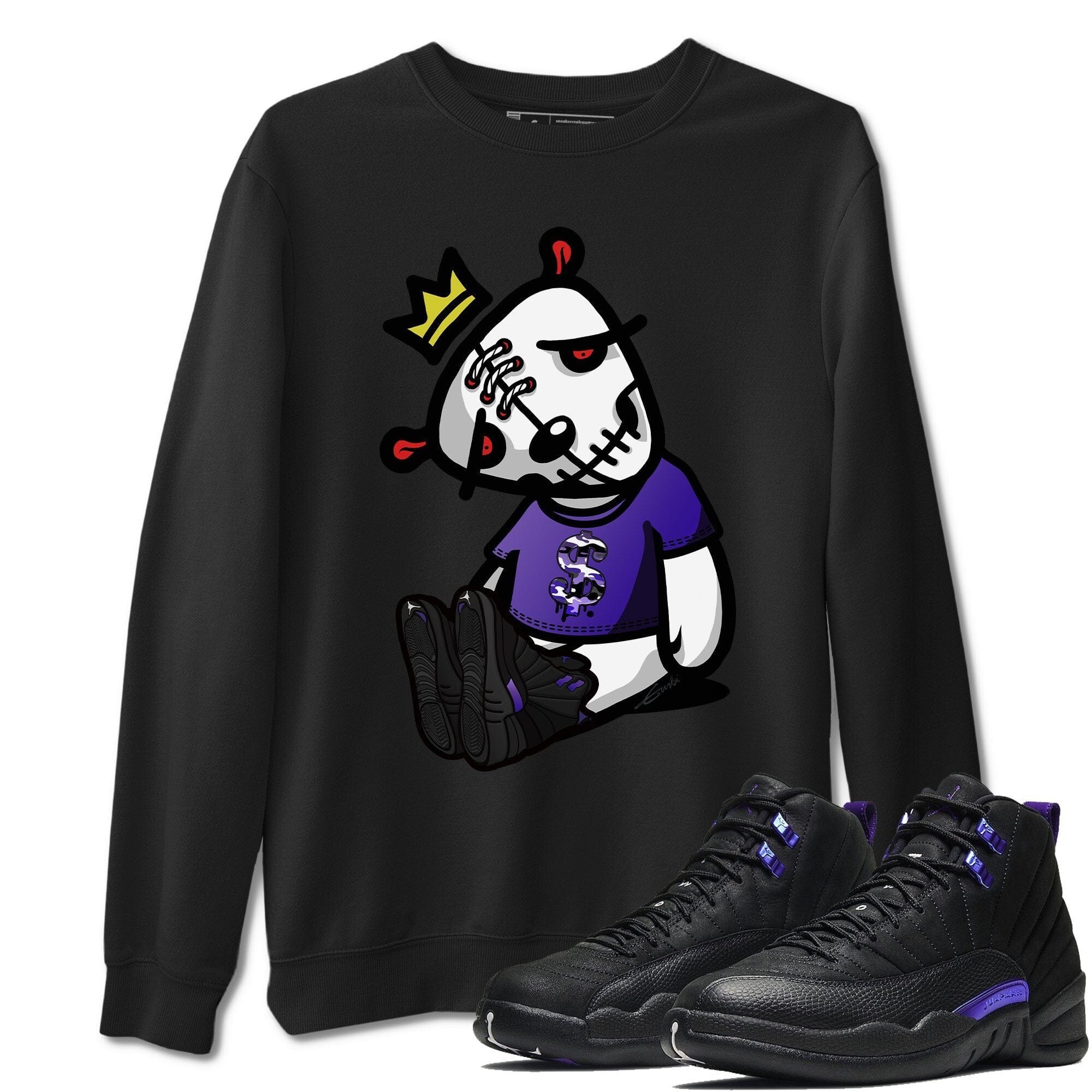 Dead Dolls Unisex Tops - Air Jordan 12 Dark Concord