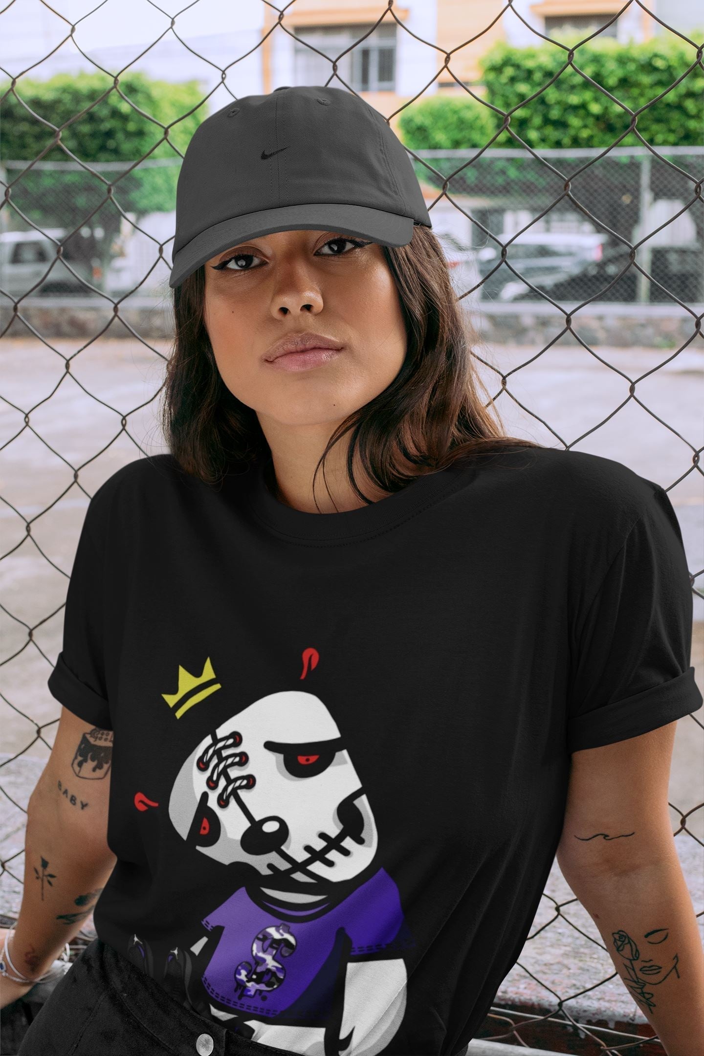 Dead Dolls Unisex Tops - Air Jordan 12 Dark Concord