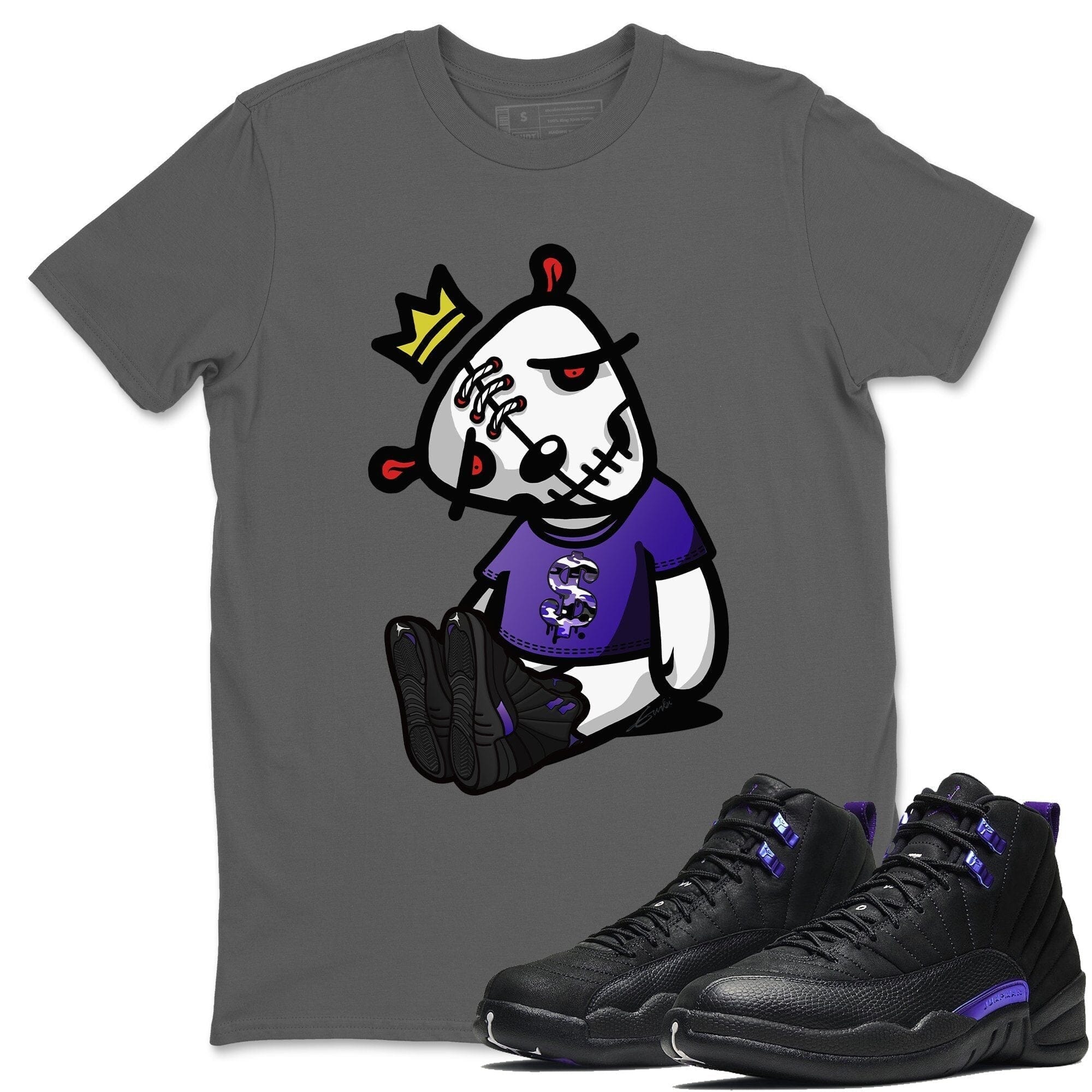 Dead Dolls Unisex Tops - Air Jordan 12 Dark Concord