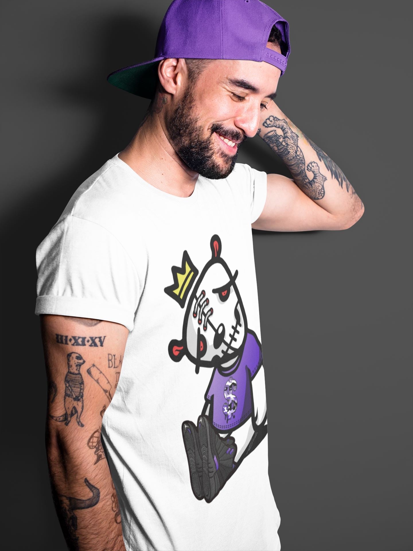 Dead Dolls Unisex Tops - Air Jordan 12 Dark Concord