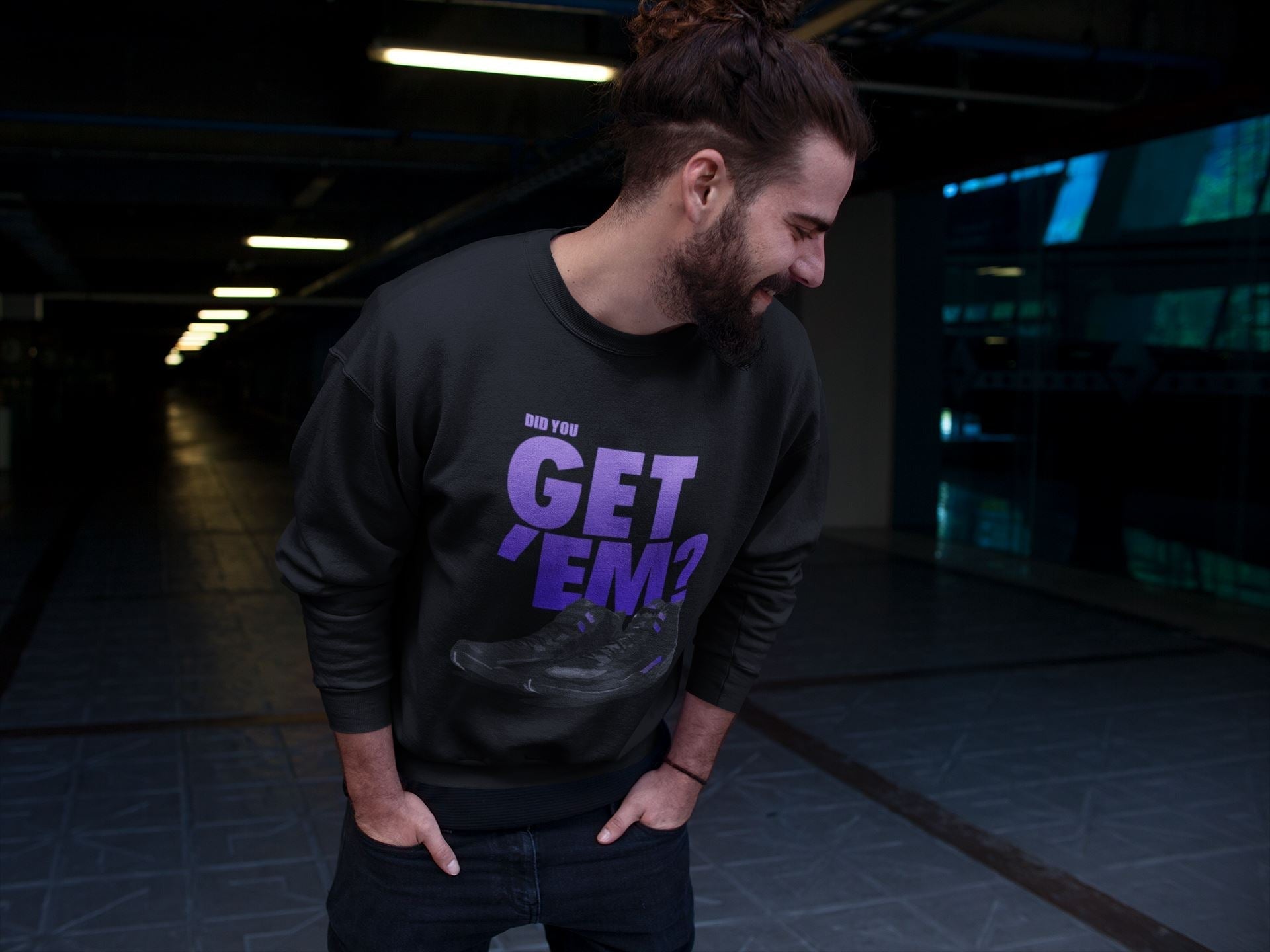 Did You Get 'Em Unisex Tops - Air Jordan 12 Dark Concord