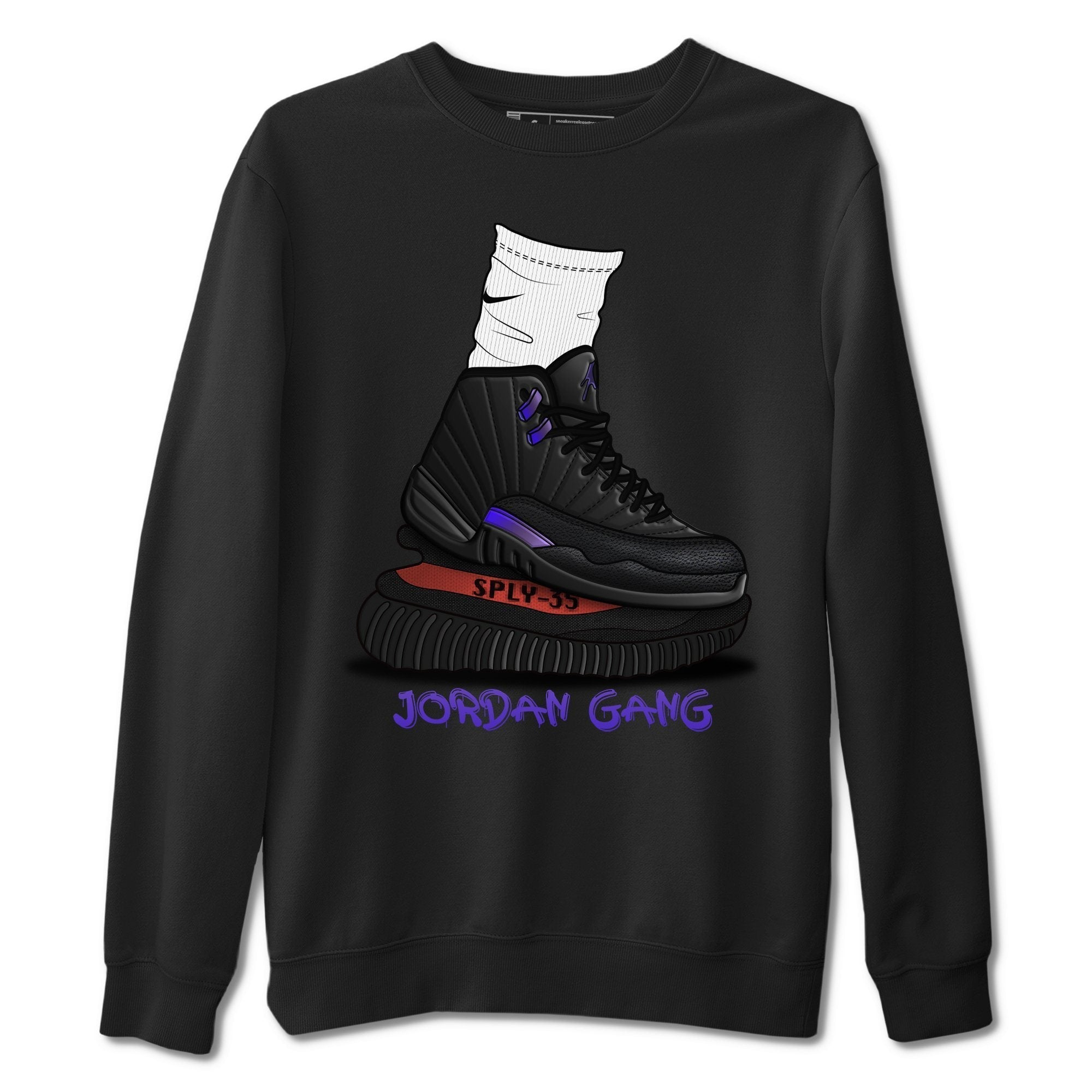 Air Jordan Gang Unisex Tops - Air Jordan 12 Dark Concord