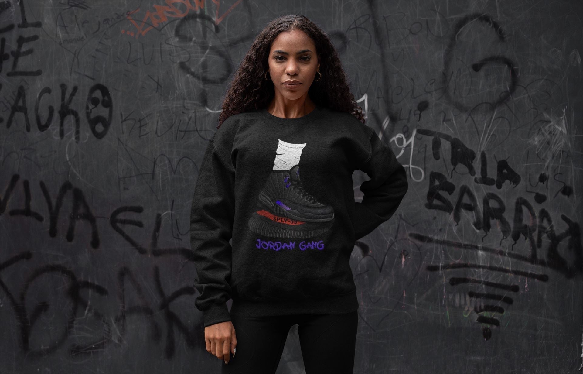 Air Jordan Gang Unisex Tops - Air Jordan 12 Dark Concord