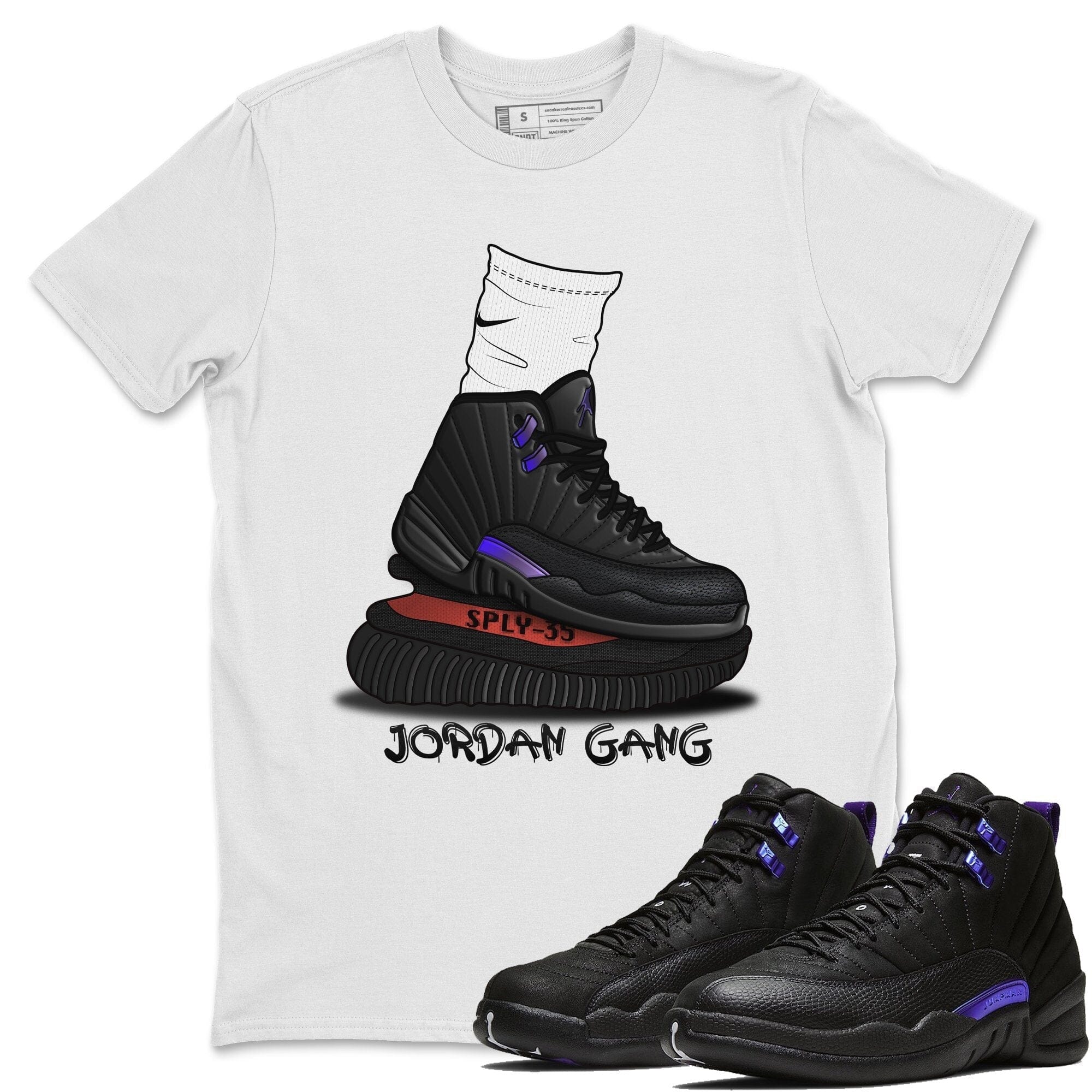 Air Jordan Gang Unisex Tops - Air Jordan 12 Dark Concord