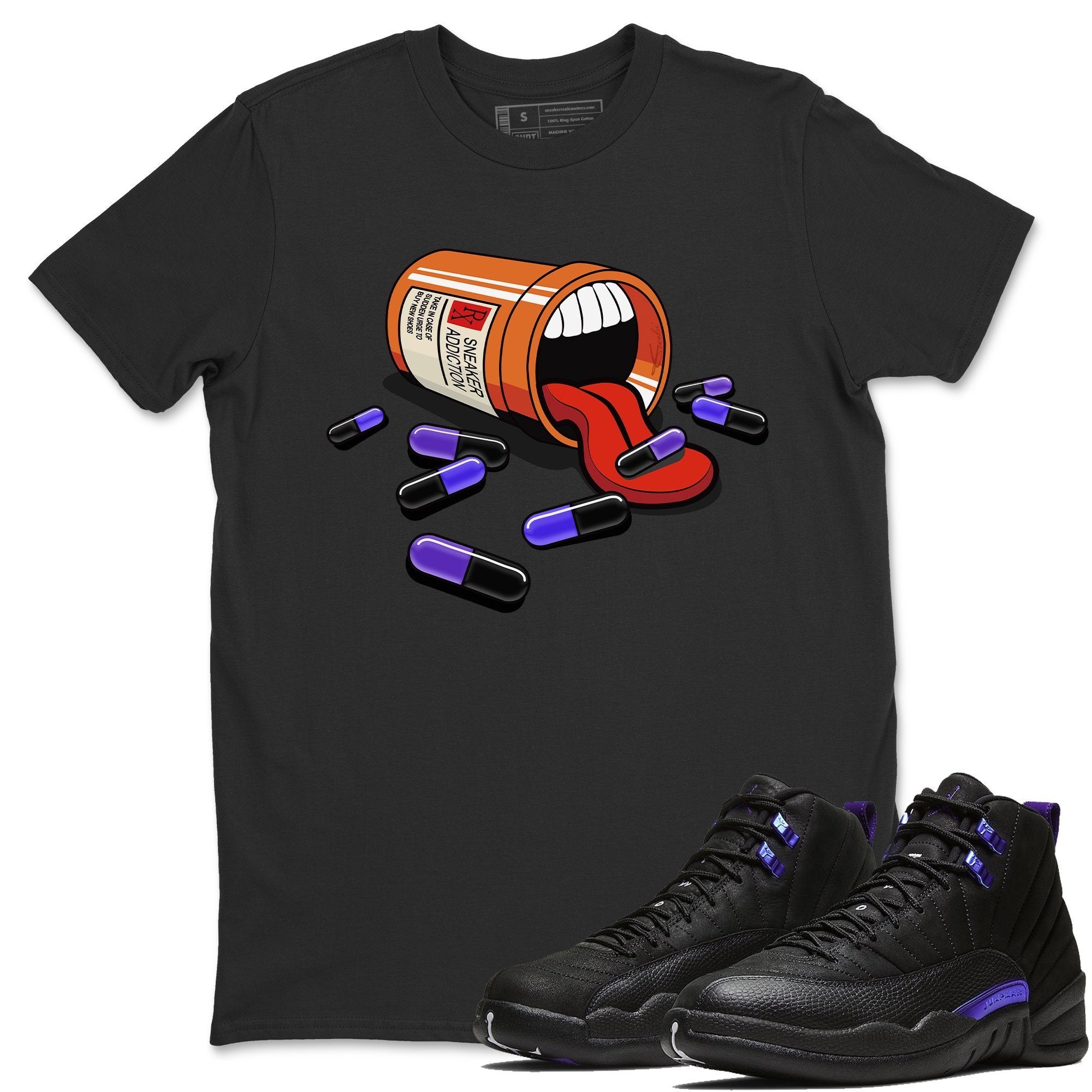 snkmatch Addiction Unisex Tops - Air Jordan 12 Dark Concord