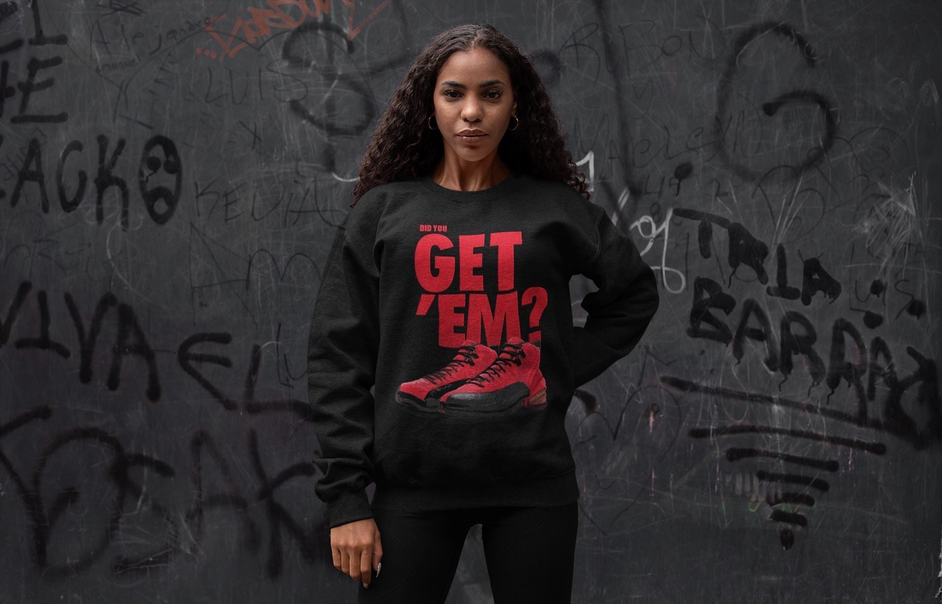 Did You Get 'Em Unisex Tops - Air Jordan 12 Reverse Flu Game