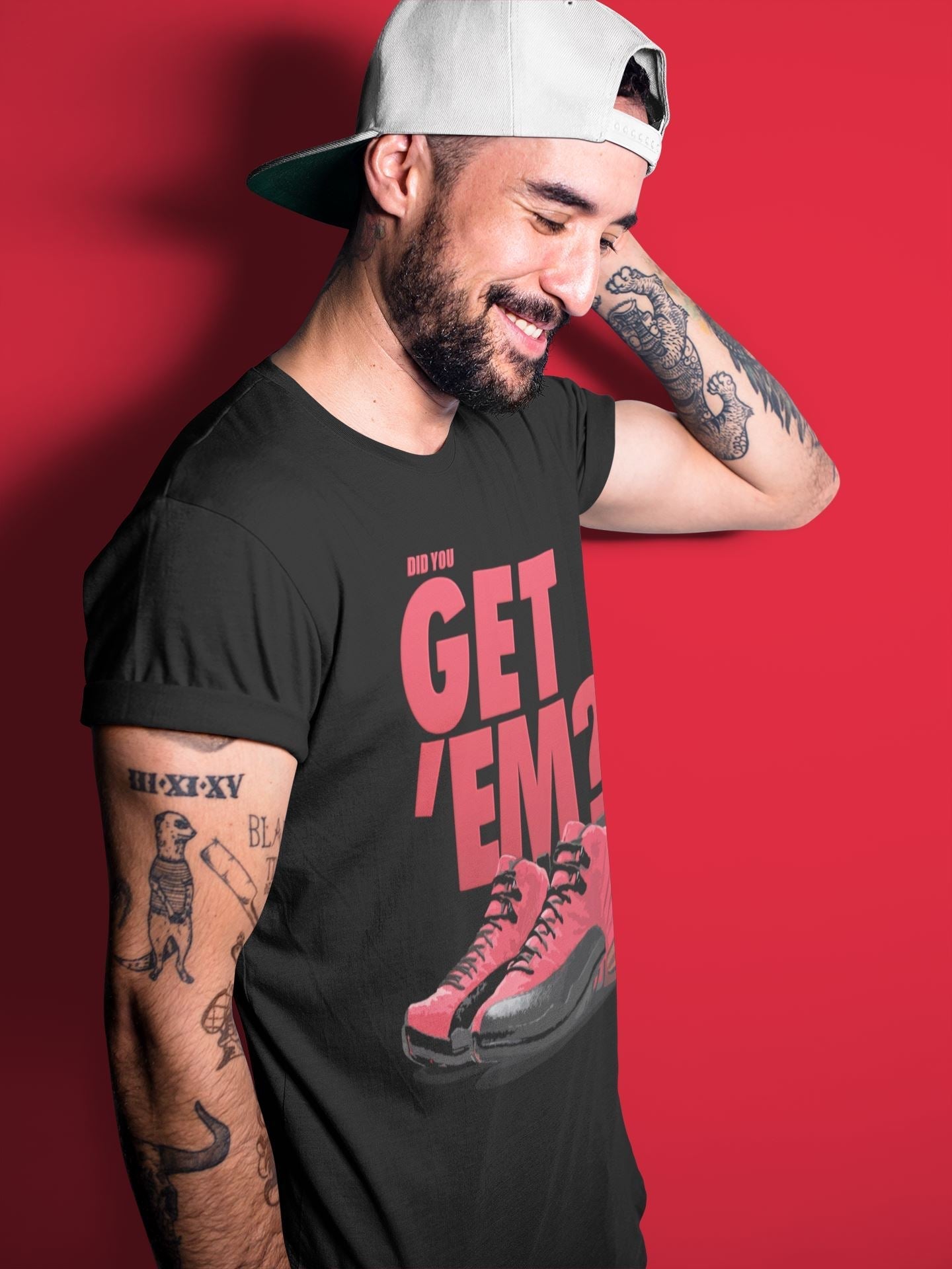 Did You Get 'Em Unisex Tops - Air Jordan 12 Reverse Flu Game