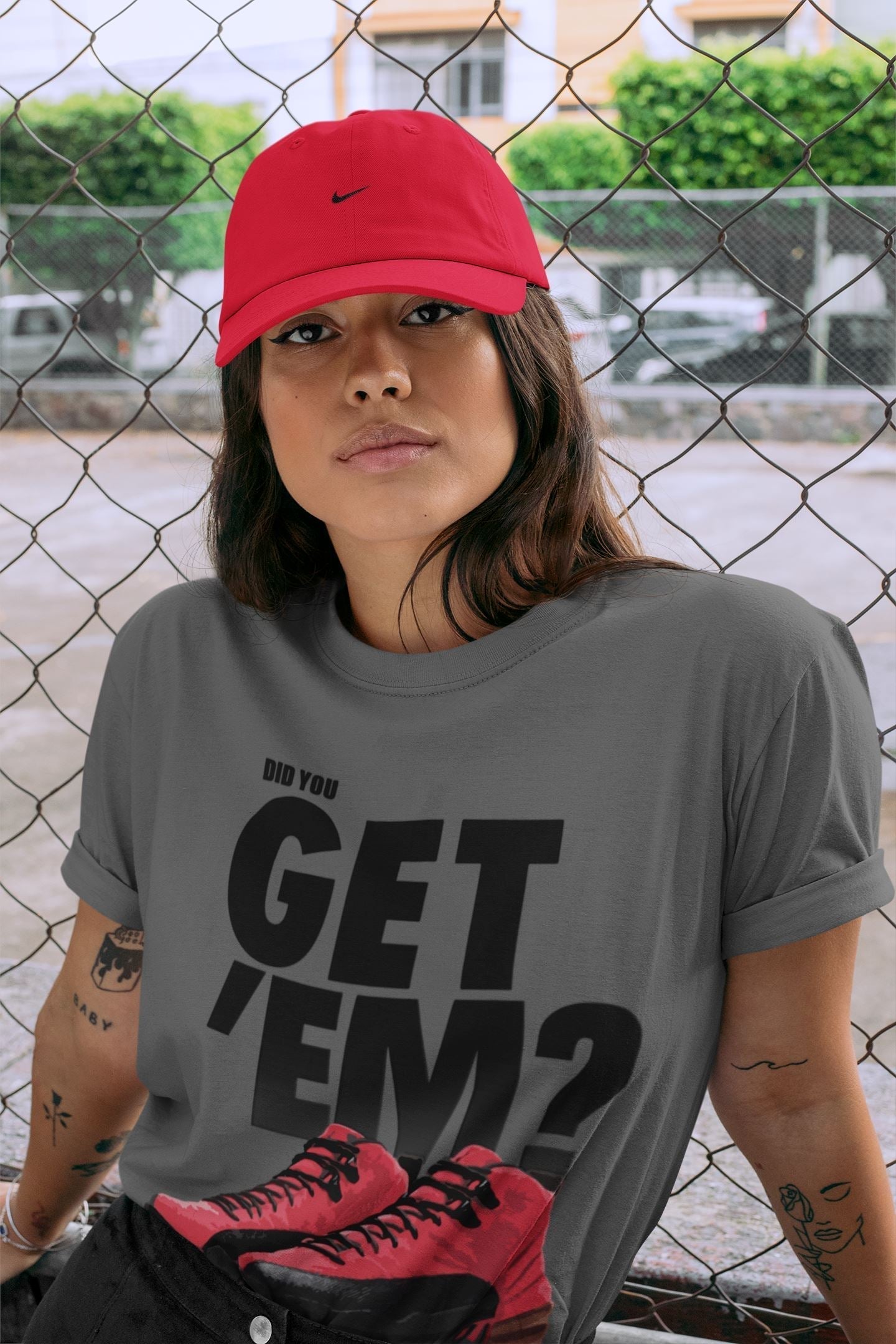 Did You Get 'Em Unisex Tops - Air Jordan 12 Reverse Flu Game