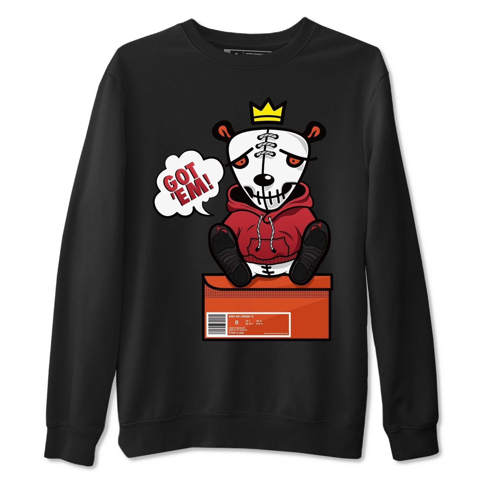 Got Em Unisex Tops - Air Jordan 12 Reverse Flu Game
