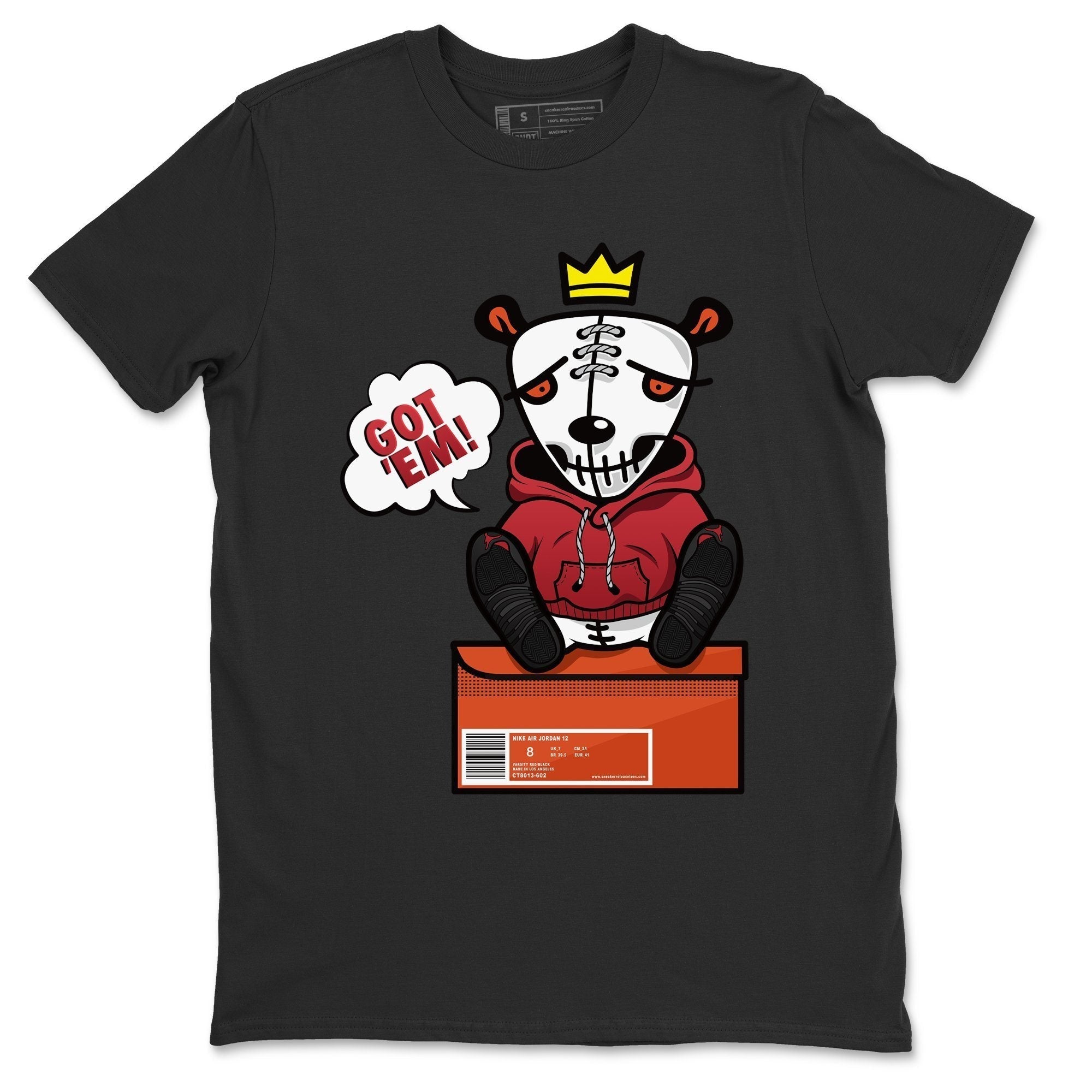 Got Em Unisex Tops - Air Jordan 12 Reverse Flu Game