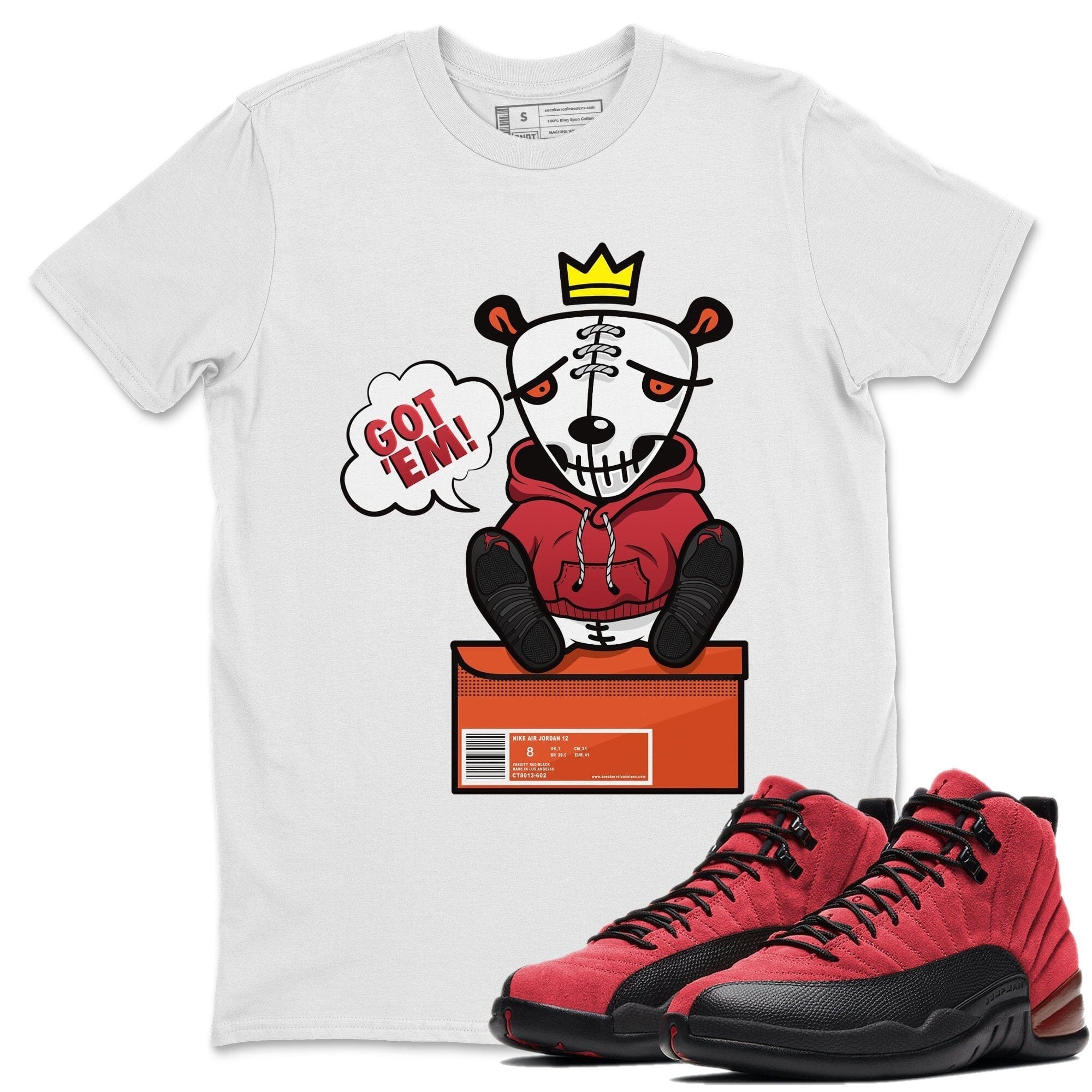 Got Em Unisex Tops - Air Jordan 12 Reverse Flu Game