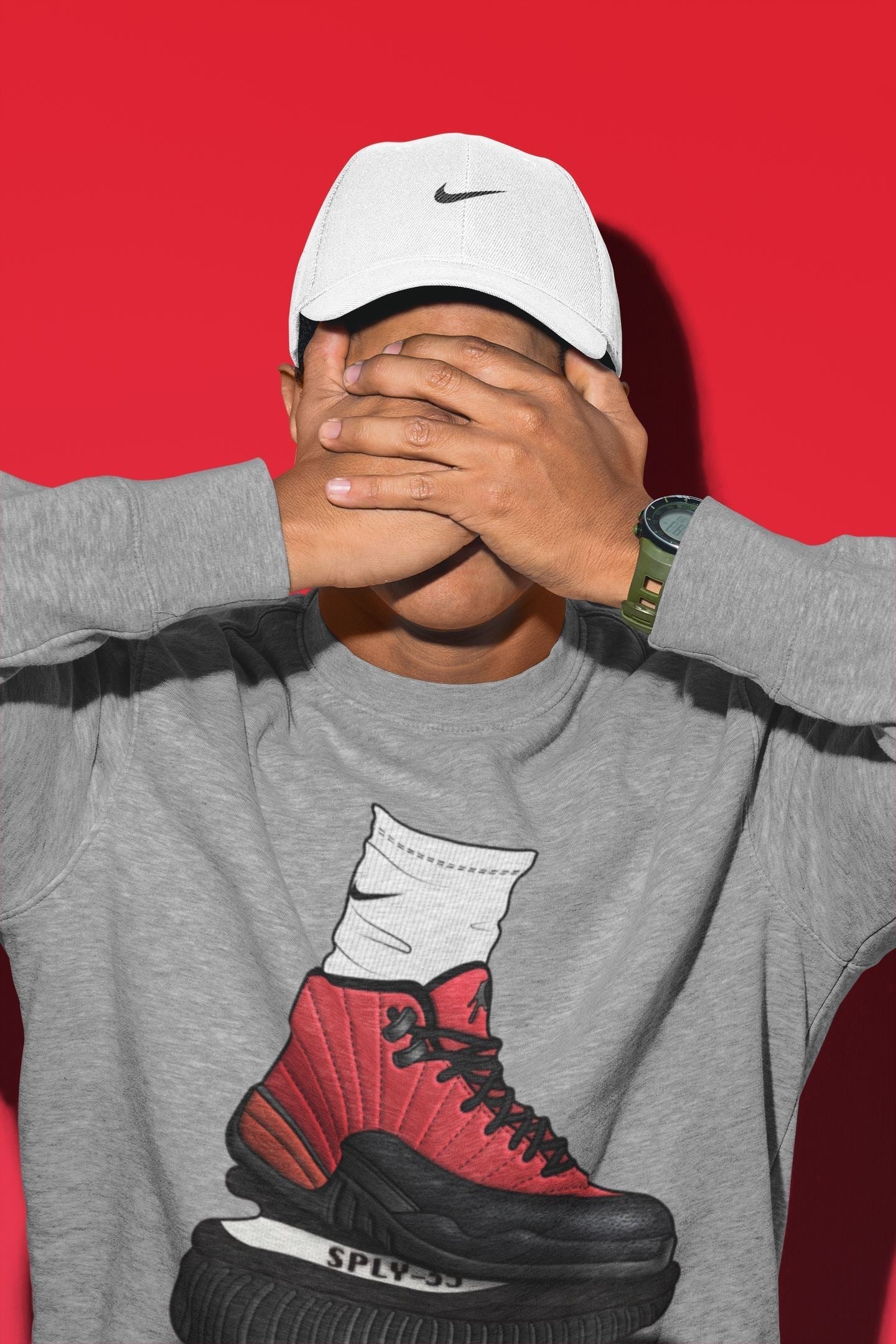 Air Jordan Gang Unisex Tops - Air Jordan 12 Reverse Flu Game