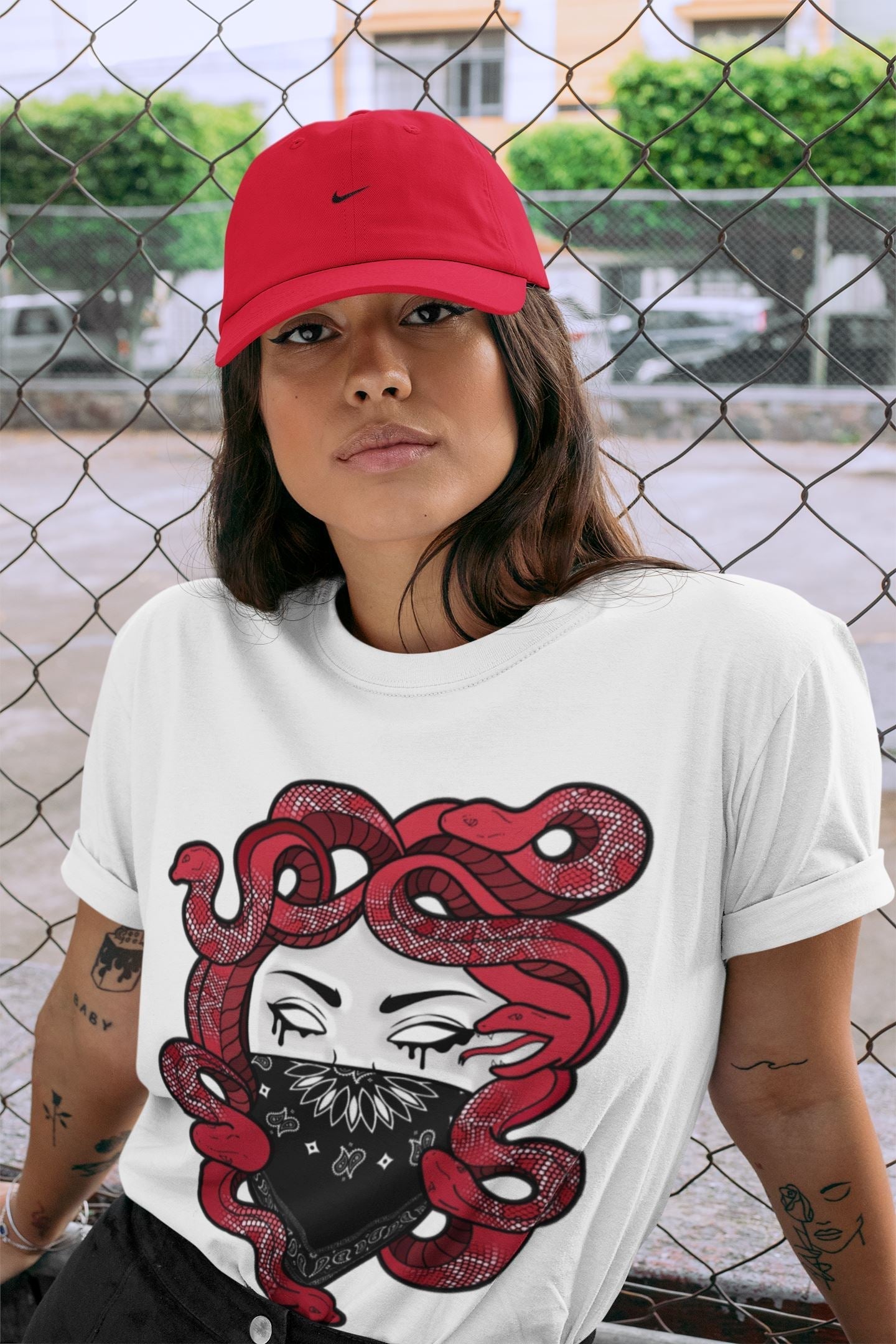 Medusa Unisex Tops - Air Jordan 12 Reverse Flu Game