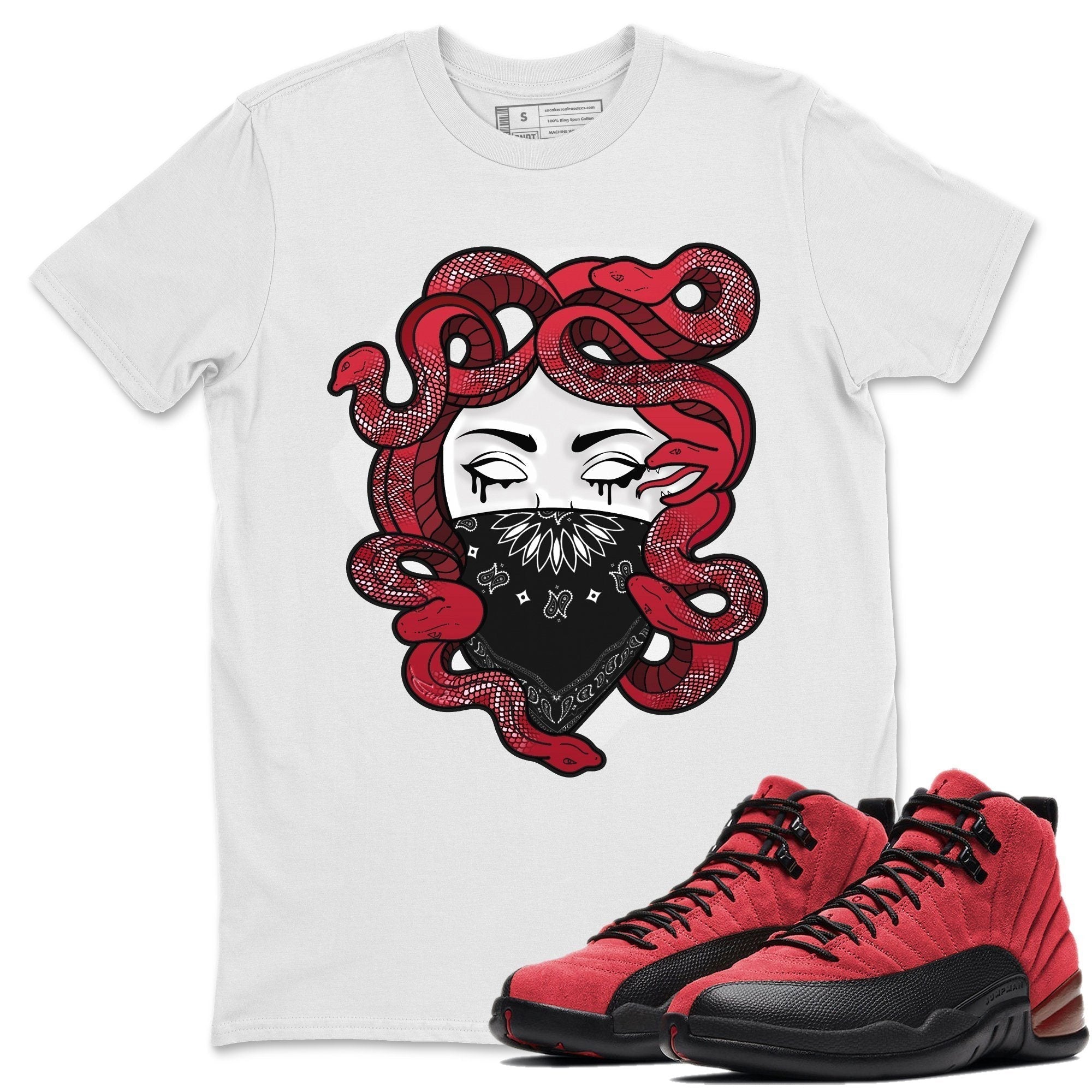 Medusa Unisex Tops - Air Jordan 12 Reverse Flu Game