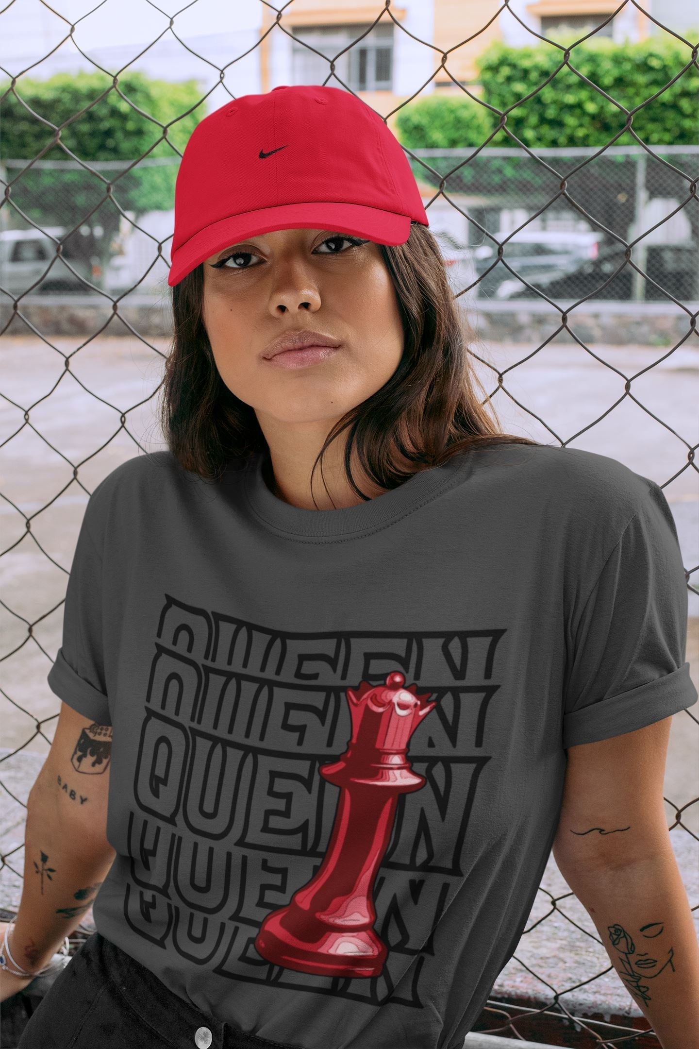 Queen Unisex Tops - Air Jordan 12 Reverse Flu Game