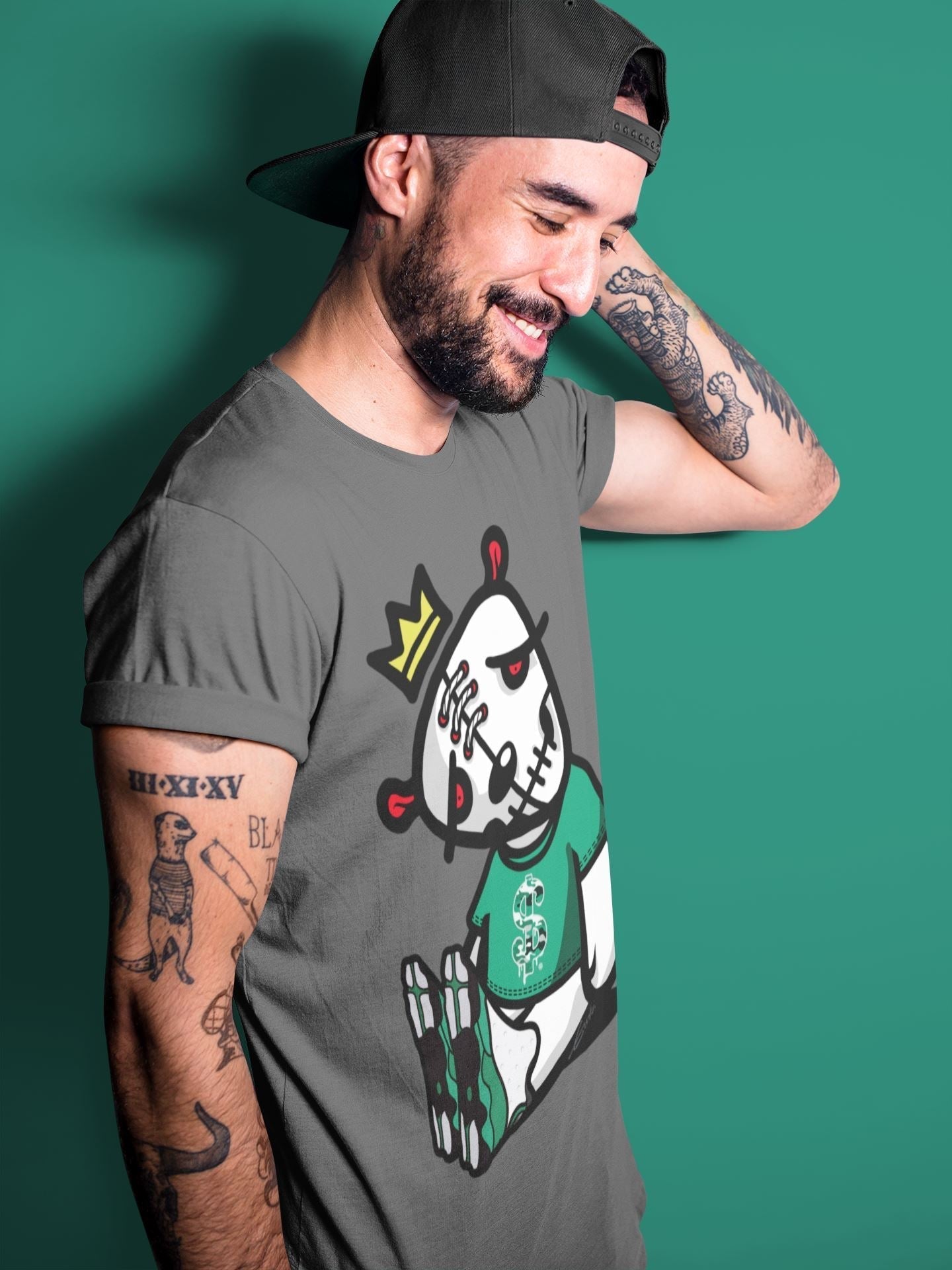 Dead Dolls Unisex Tops - Air Jordan 13 Lucky Green
