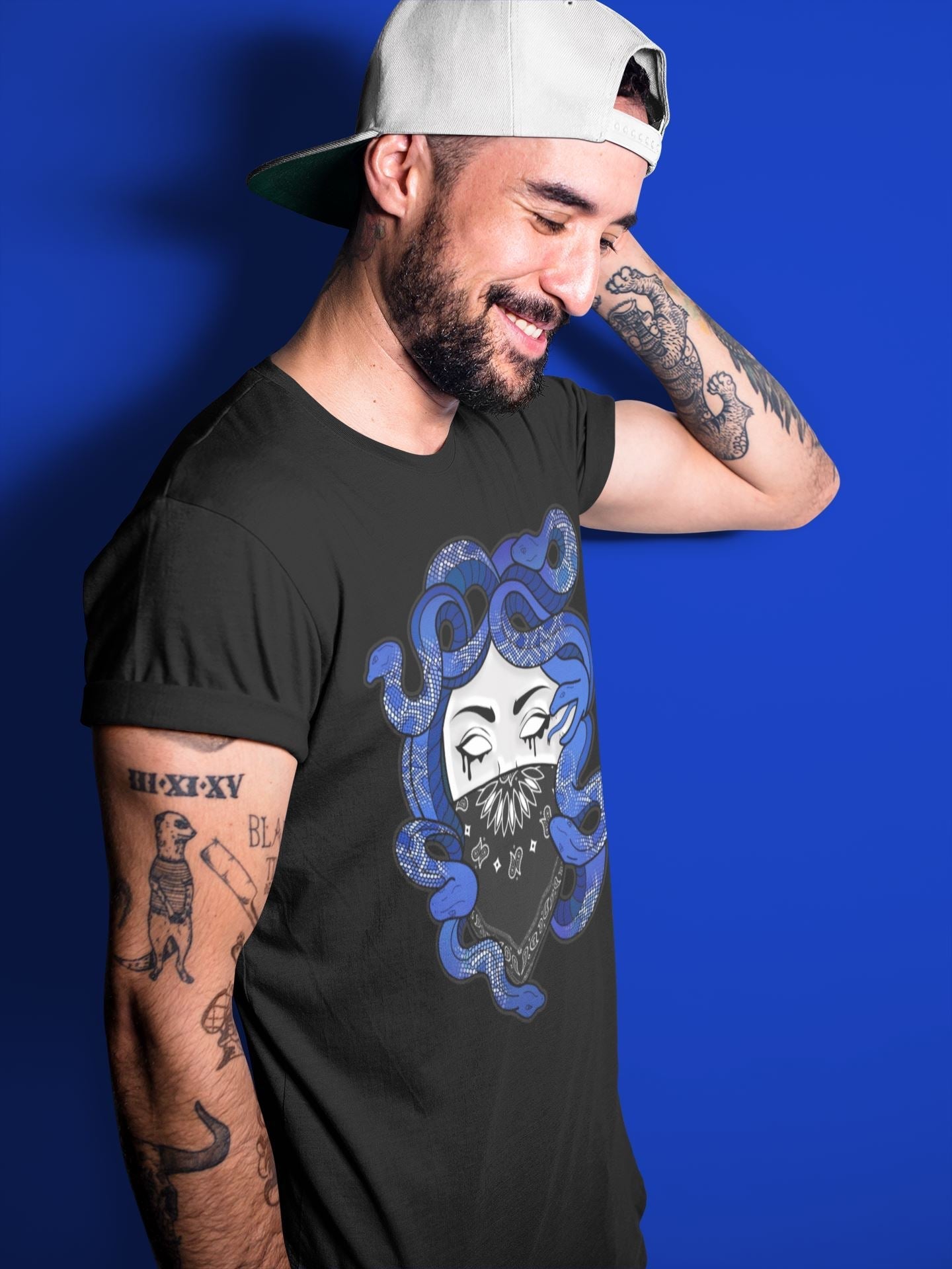 Medusa Unisex Tops - Air Jordan 13 Hyper Royal