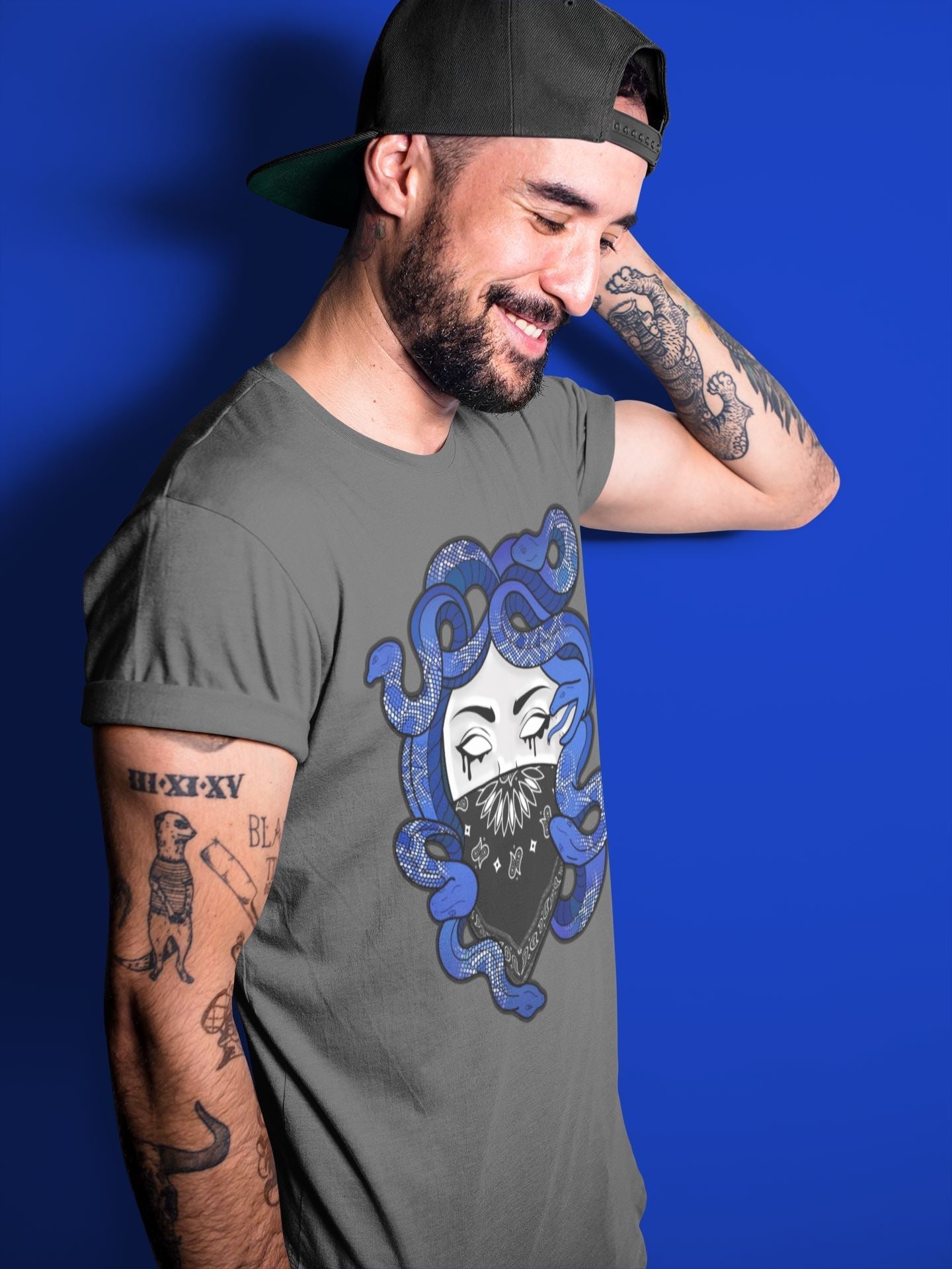 Medusa Unisex Tops - Air Jordan 13 Hyper Royal