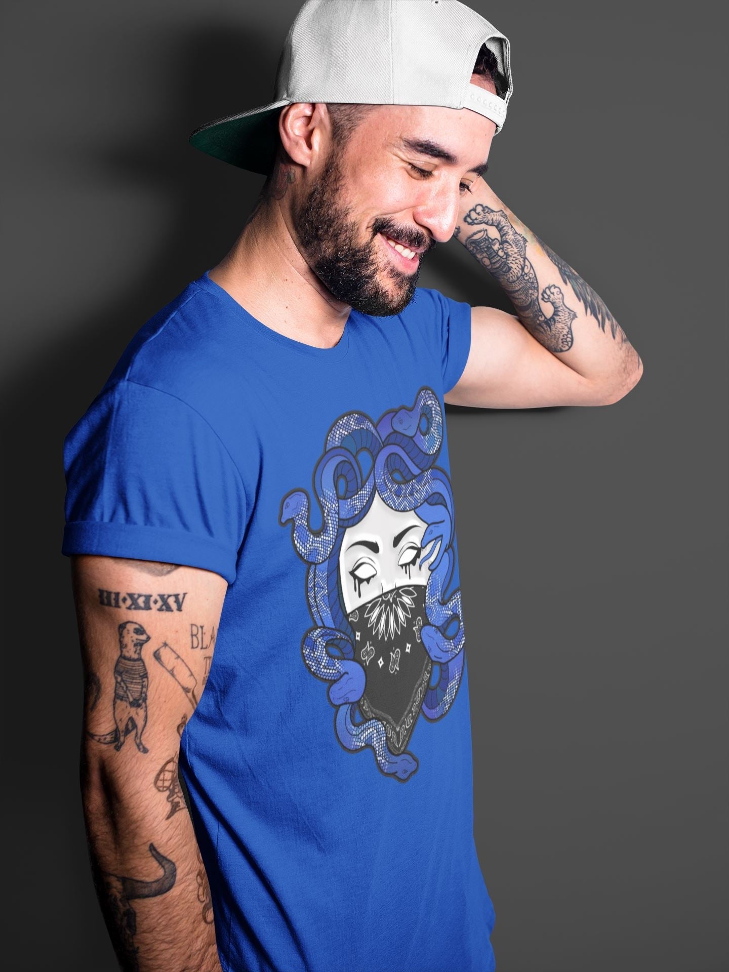 Medusa Unisex Tops - Air Jordan 13 Hyper Royal
