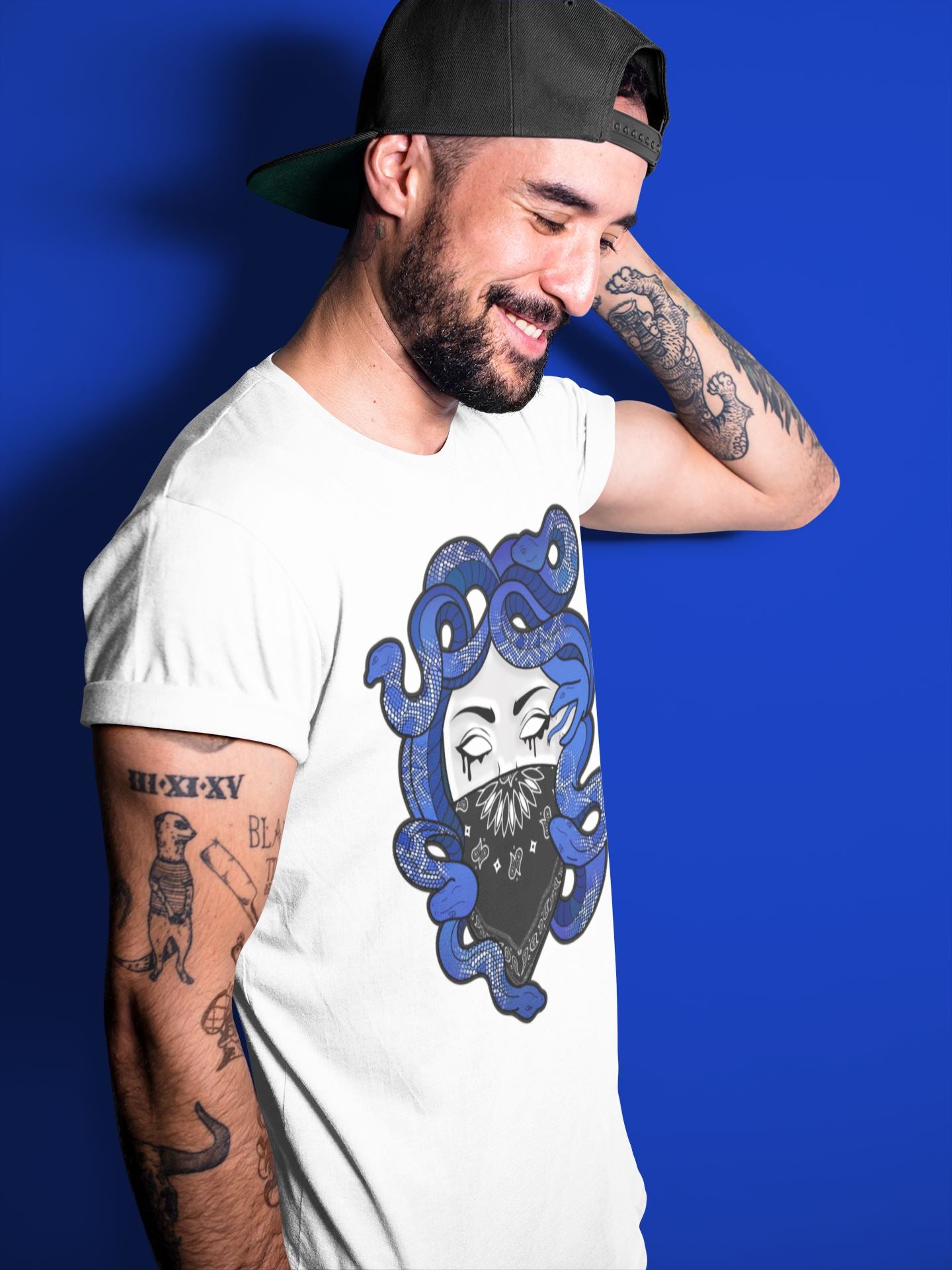 Medusa Unisex Tops - Air Jordan 13 Hyper Royal