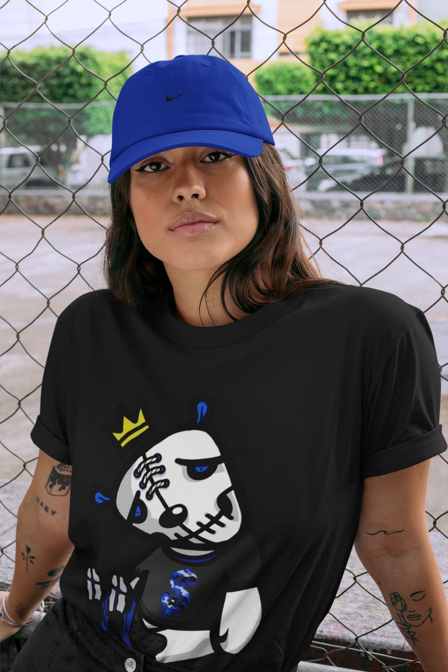 Dead Dolls Unisex Tops - Air Jordan 13 Hyper Royal