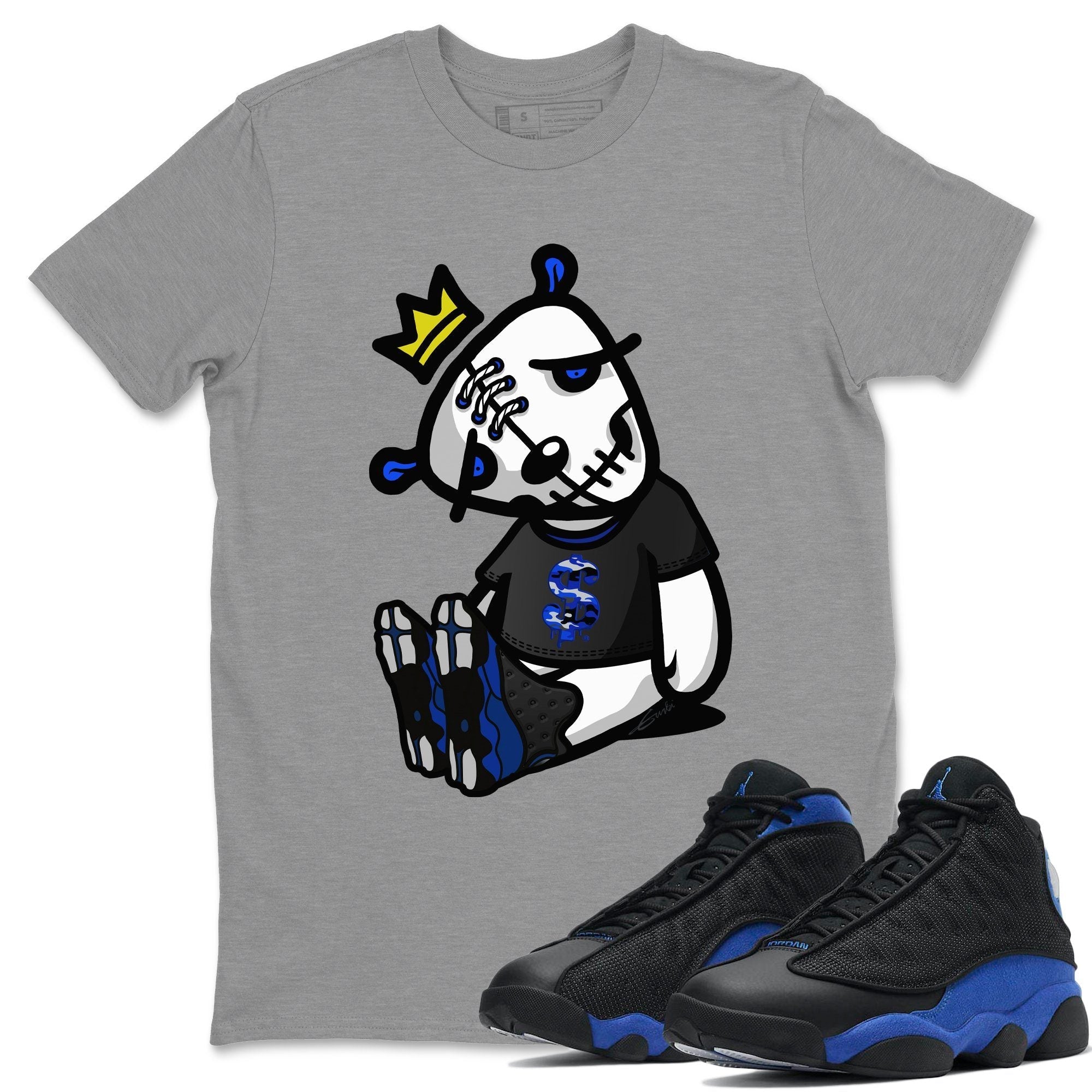 Dead Dolls Unisex Tops - Air Jordan 13 Hyper Royal