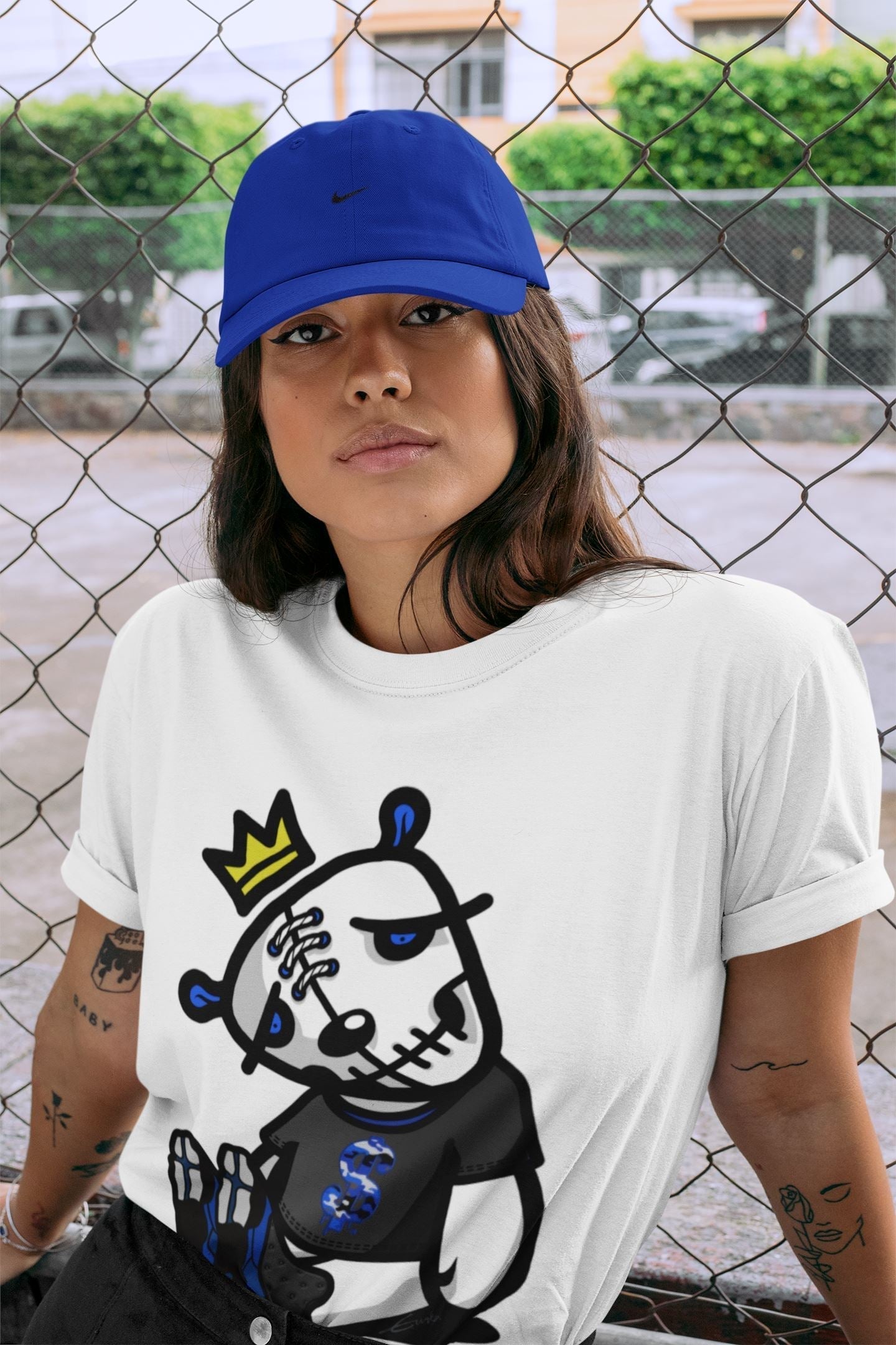 Dead Dolls Unisex Tops - Air Jordan 13 Hyper Royal