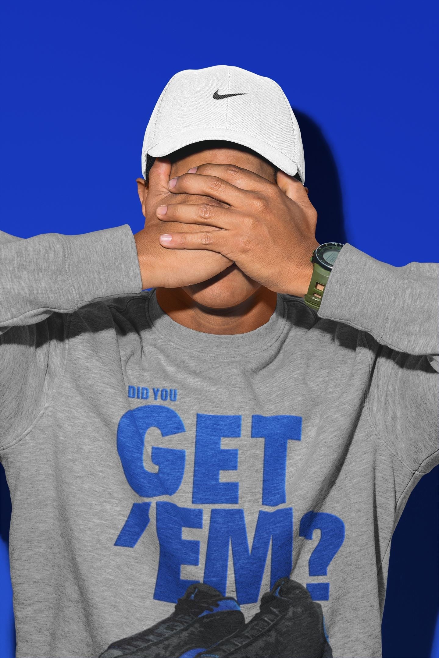 Did You Get 'Em Unisex Tops - Air Jordan 13 Hyper Royal