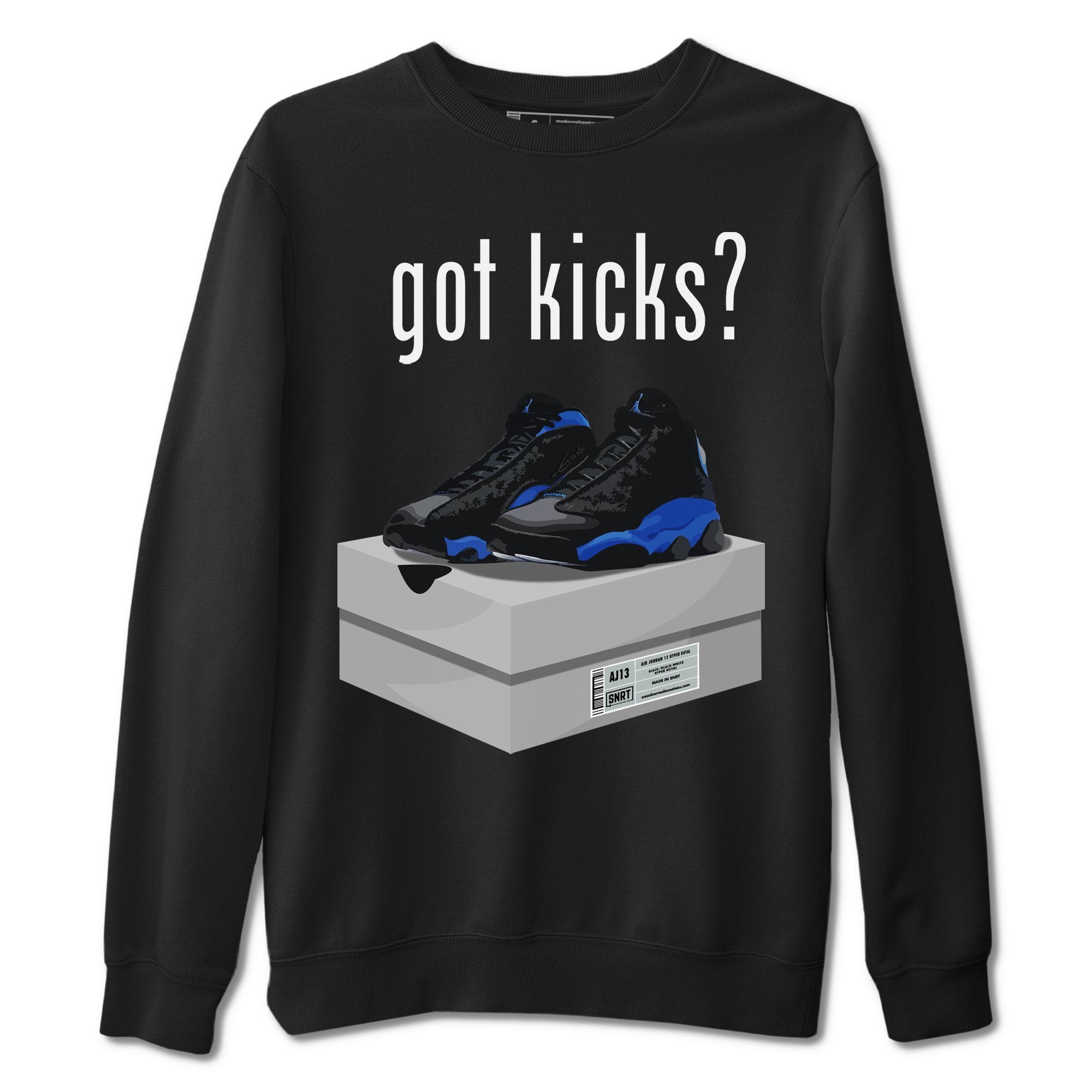 Got Kicks Unisex Tops - Air Jordan 13 Hyper Royal
