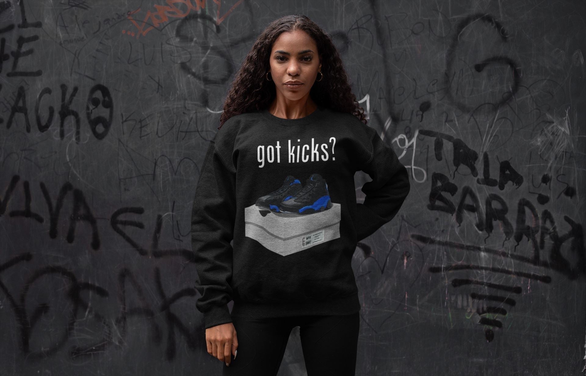 Got Kicks Unisex Tops - Air Jordan 13 Hyper Royal