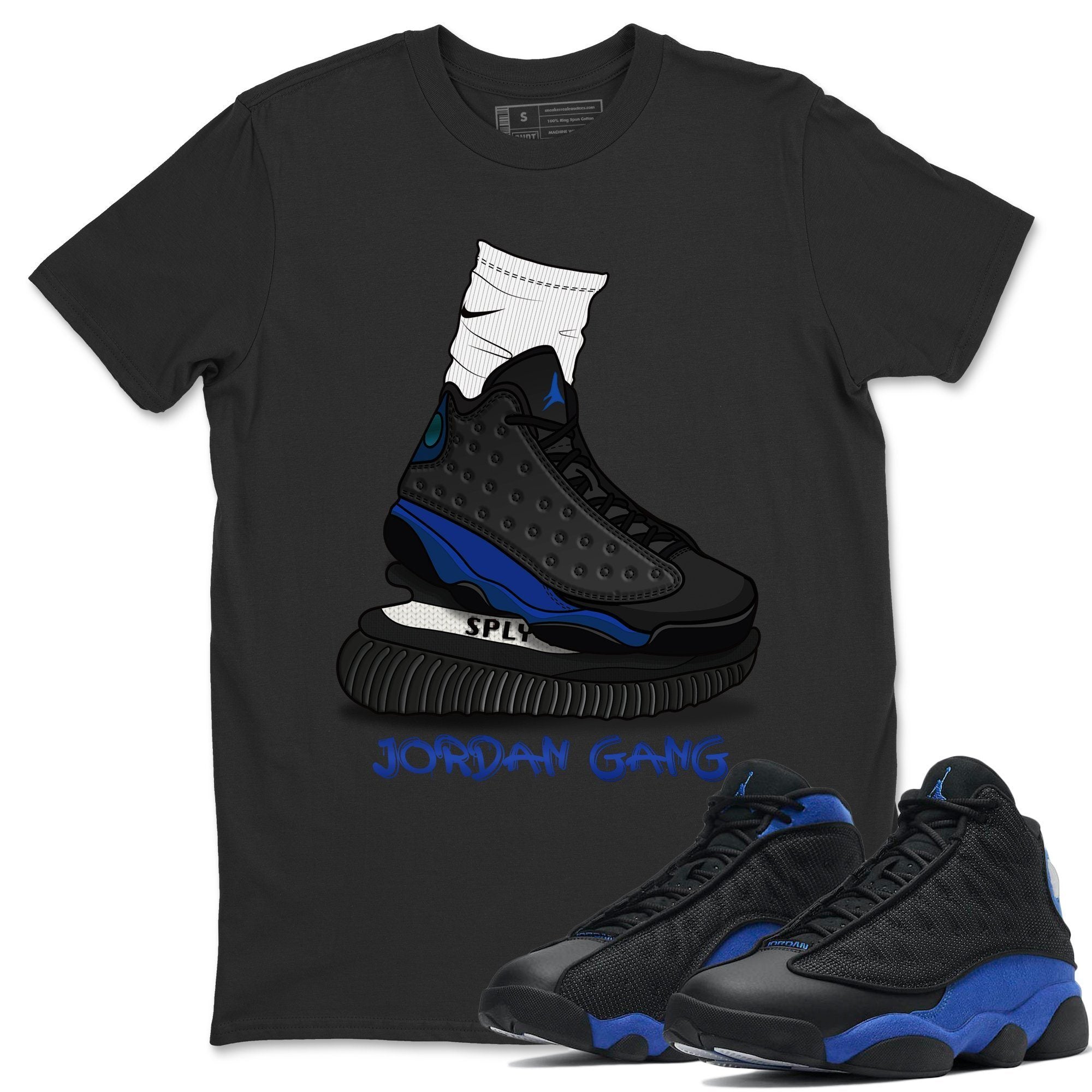 Air Jordan Gang Unisex Tops - Air Jordan 13 Hyper Royal