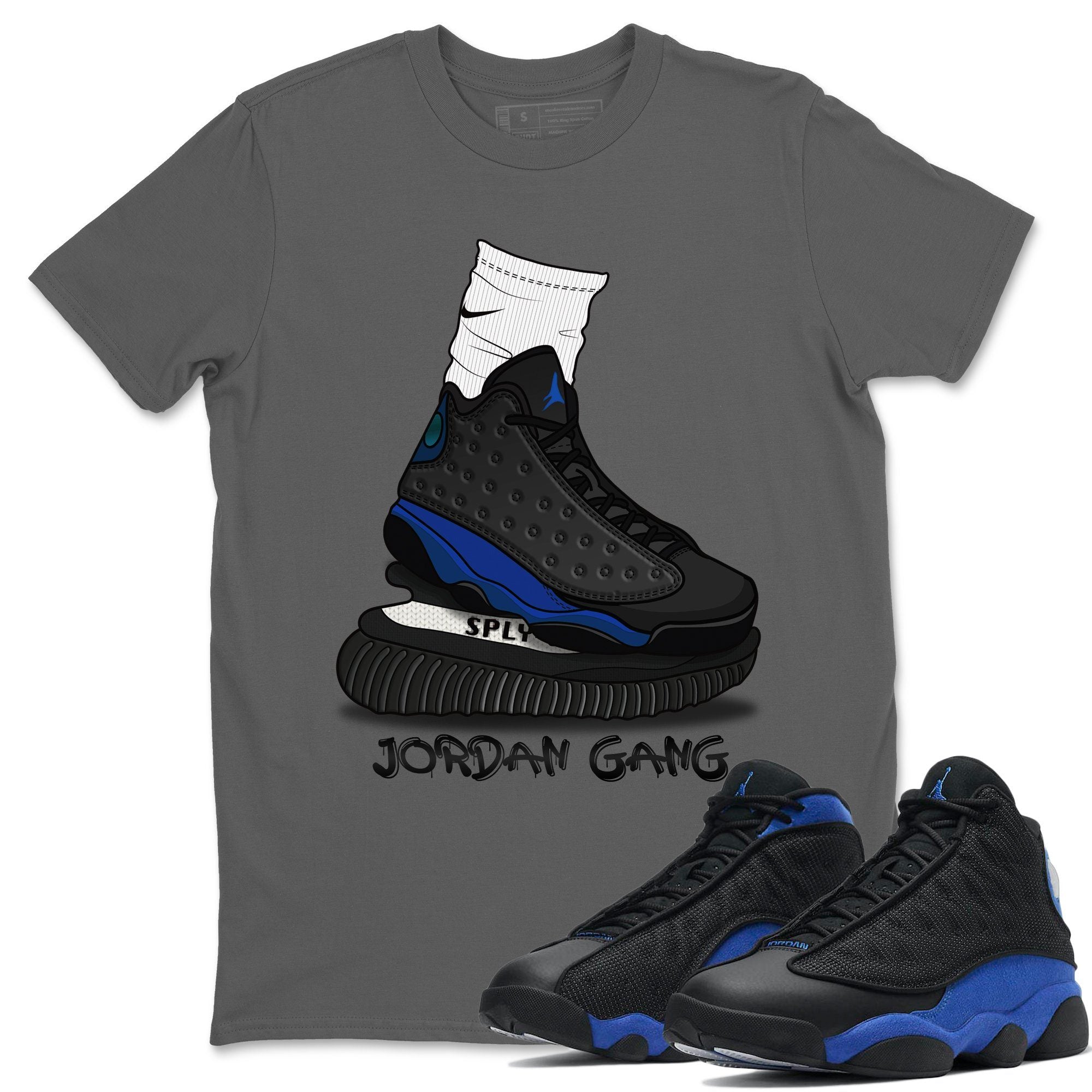 Air Jordan Gang Unisex Tops - Air Jordan 13 Hyper Royal