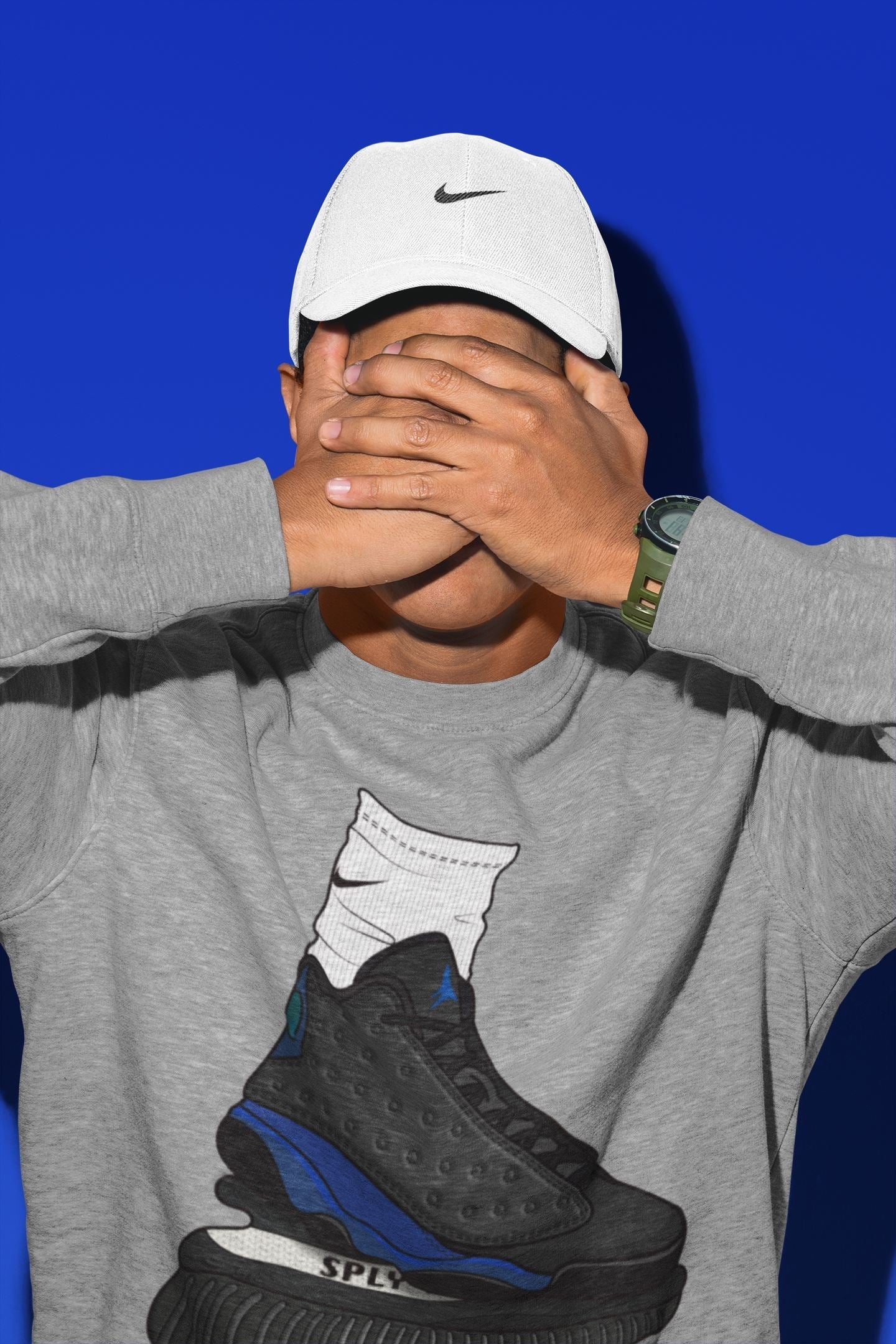Air Jordan Gang Unisex Tops - Air Jordan 13 Hyper Royal