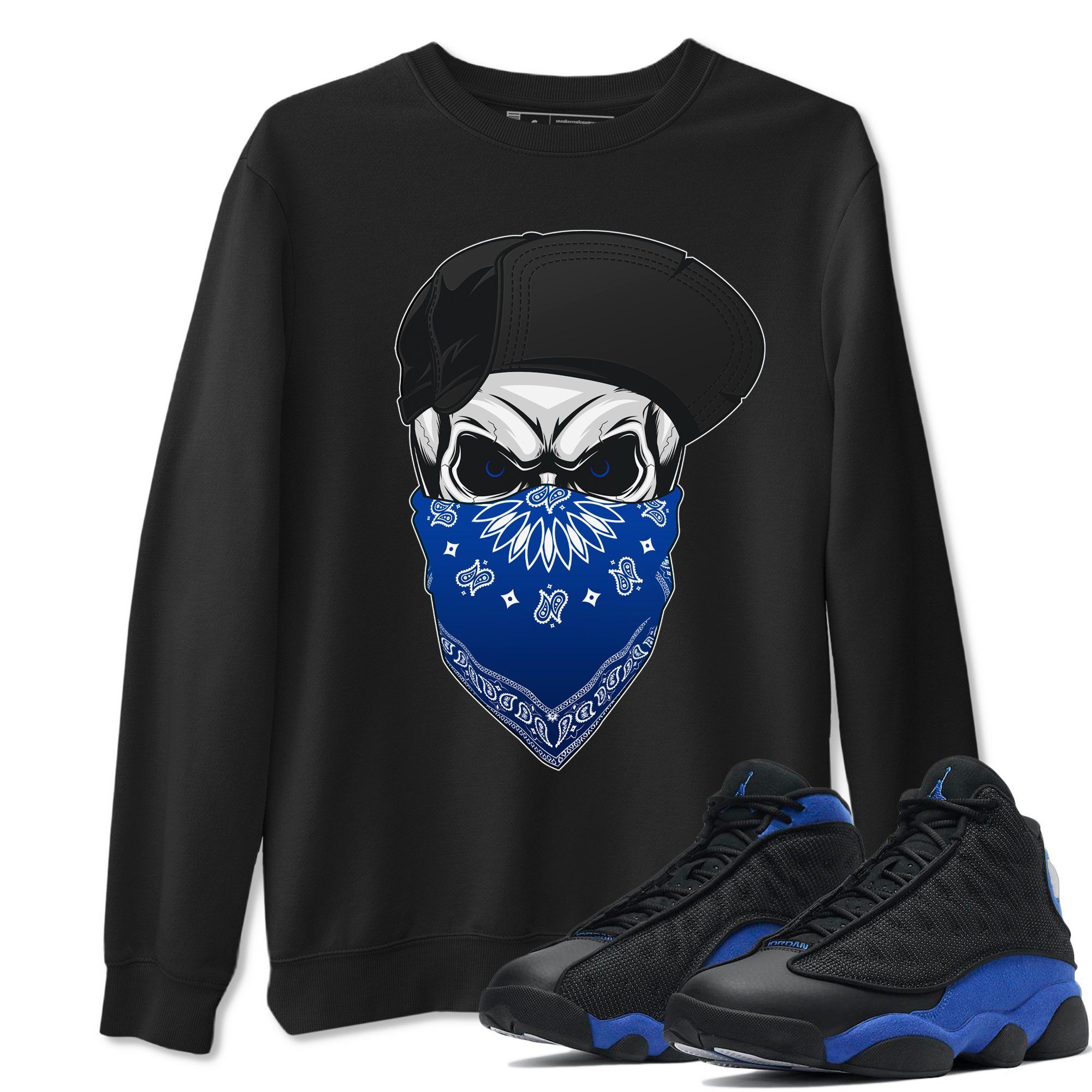 Skull Hat Unisex Tops - Air Jordan 13 Hyper Royal