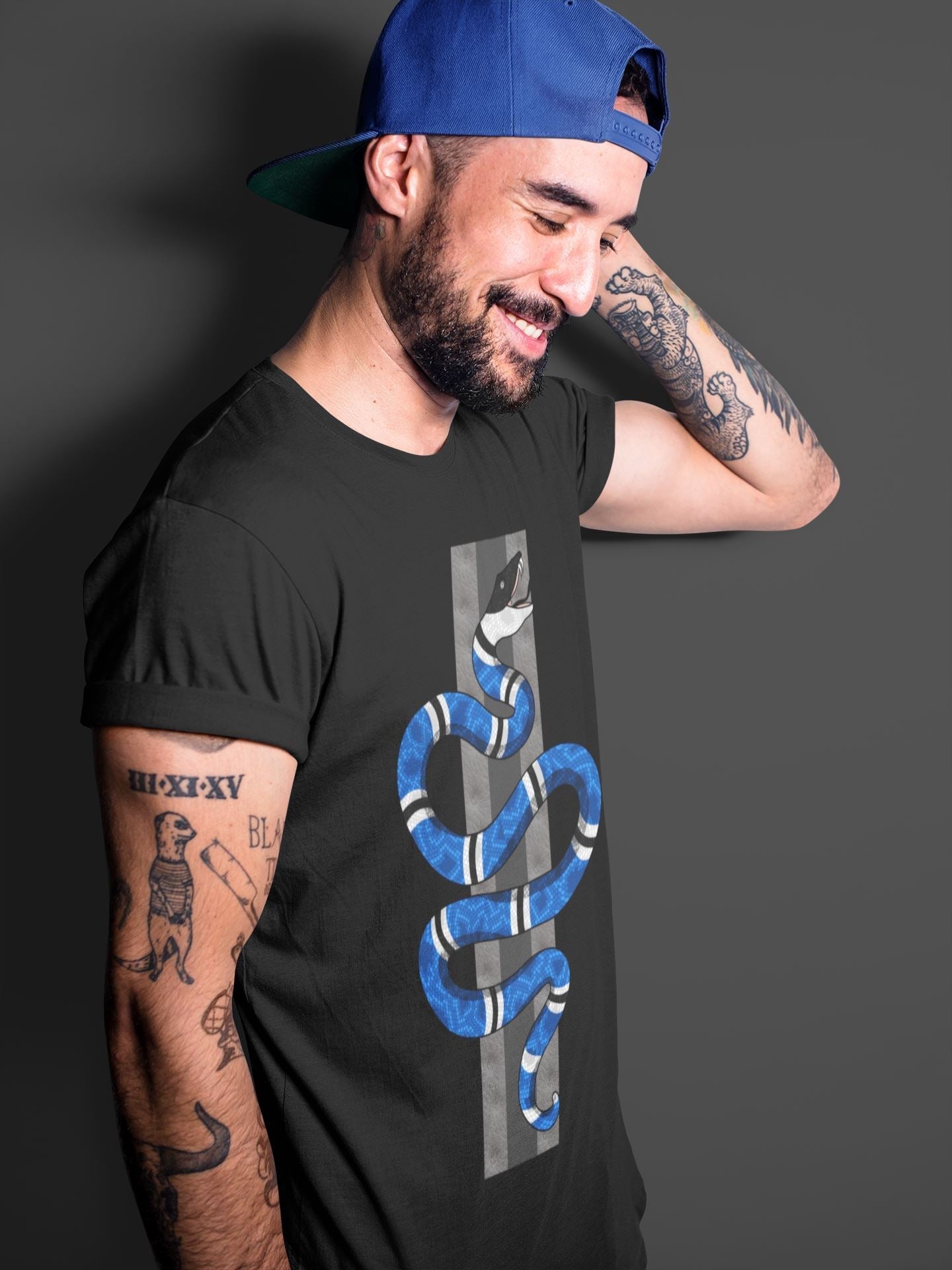 Snake Unisex Tops - Air Jordan 13 Hyper Royal