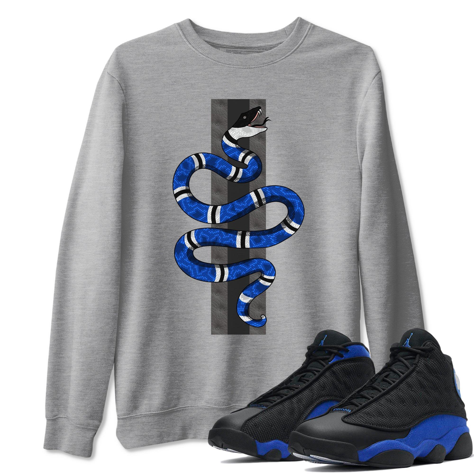Snake Unisex Tops - Air Jordan 13 Hyper Royal