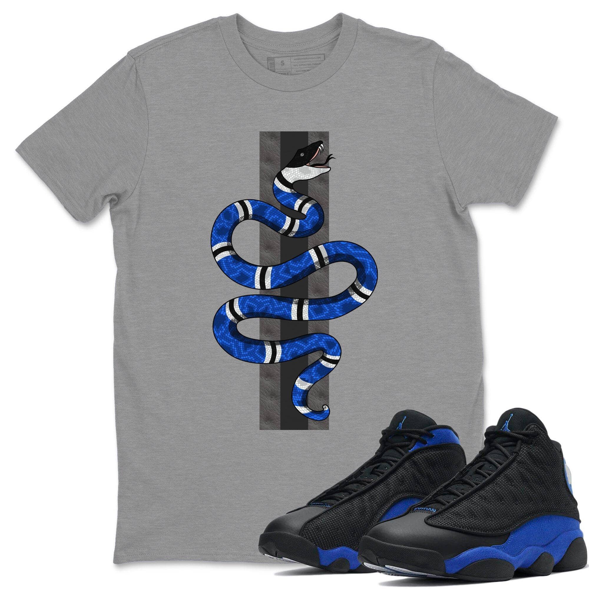 Snake Unisex Tops - Air Jordan 13 Hyper Royal