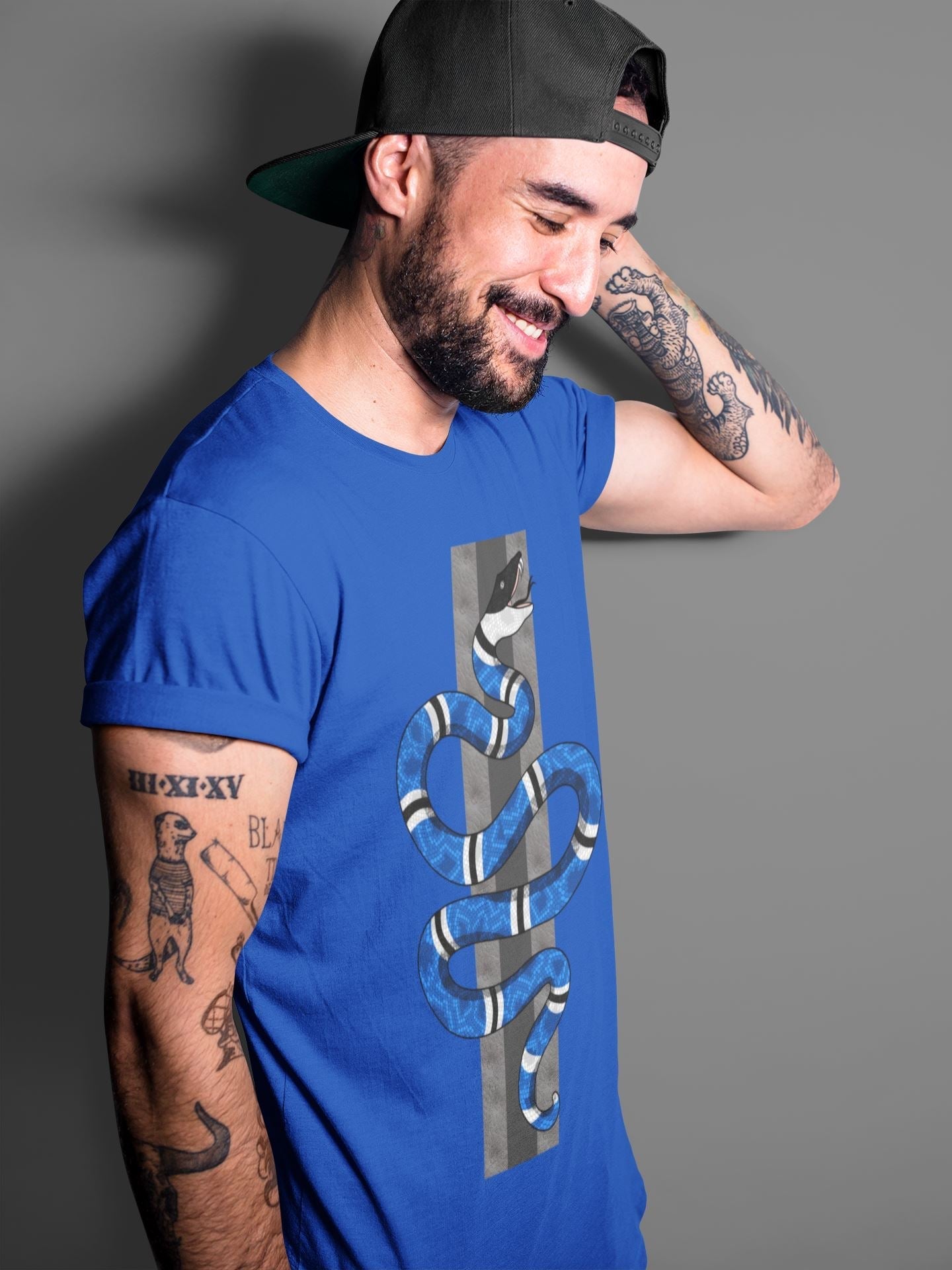 Snake Unisex Tops - Air Jordan 13 Hyper Royal