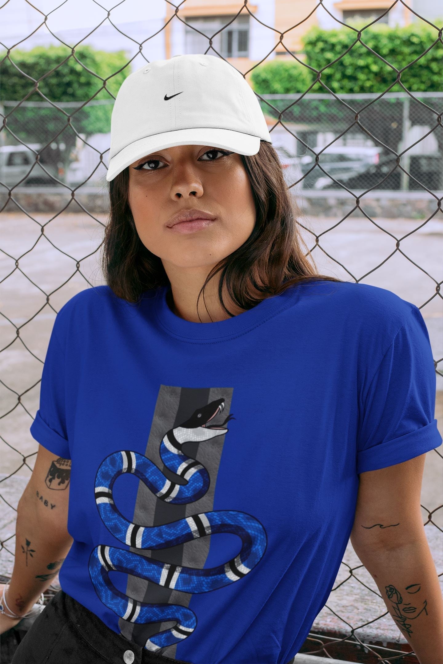 Snake Unisex Tops - Air Jordan 13 Hyper Royal