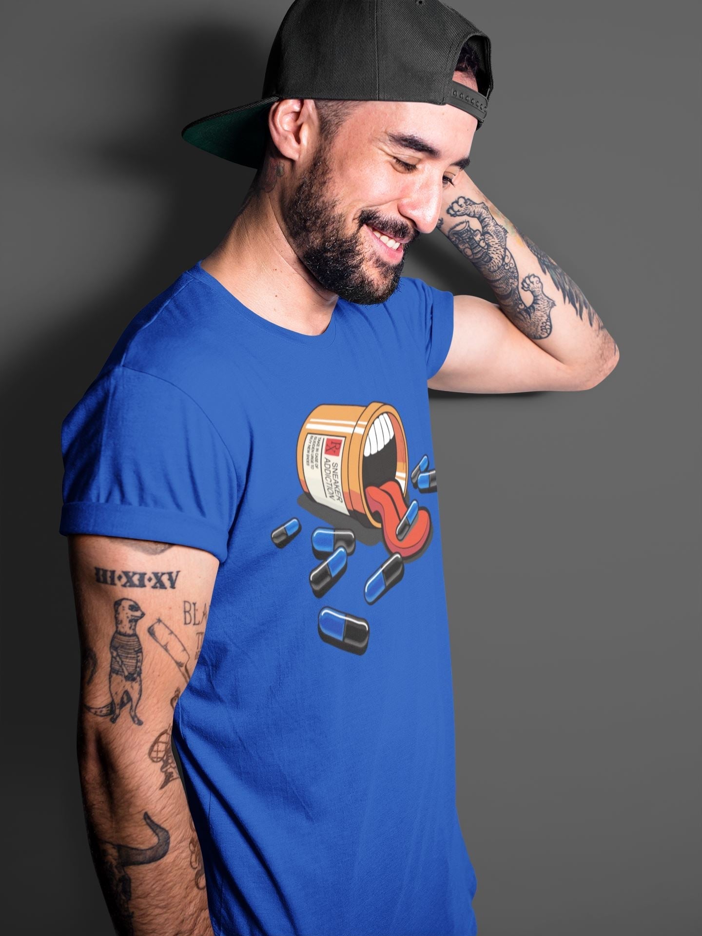 snkmatch Addiction Unisex Tops - Air Jordan 13 Hyper Royal