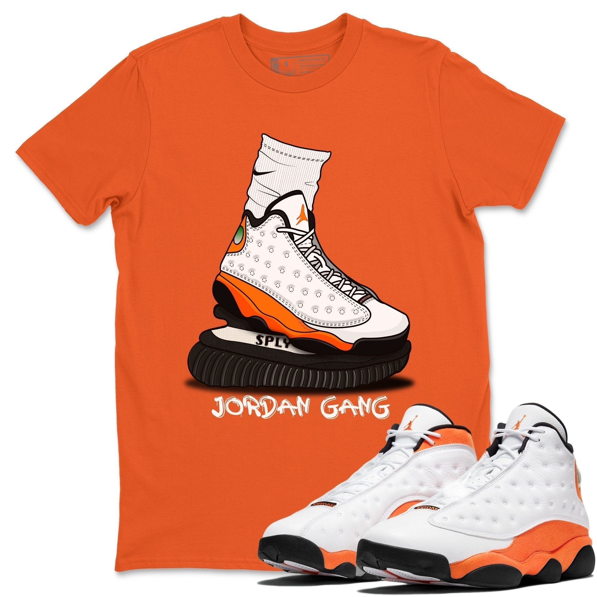 Air Jordan Gang Unisex Tops - Air Jordan 13 Starfish