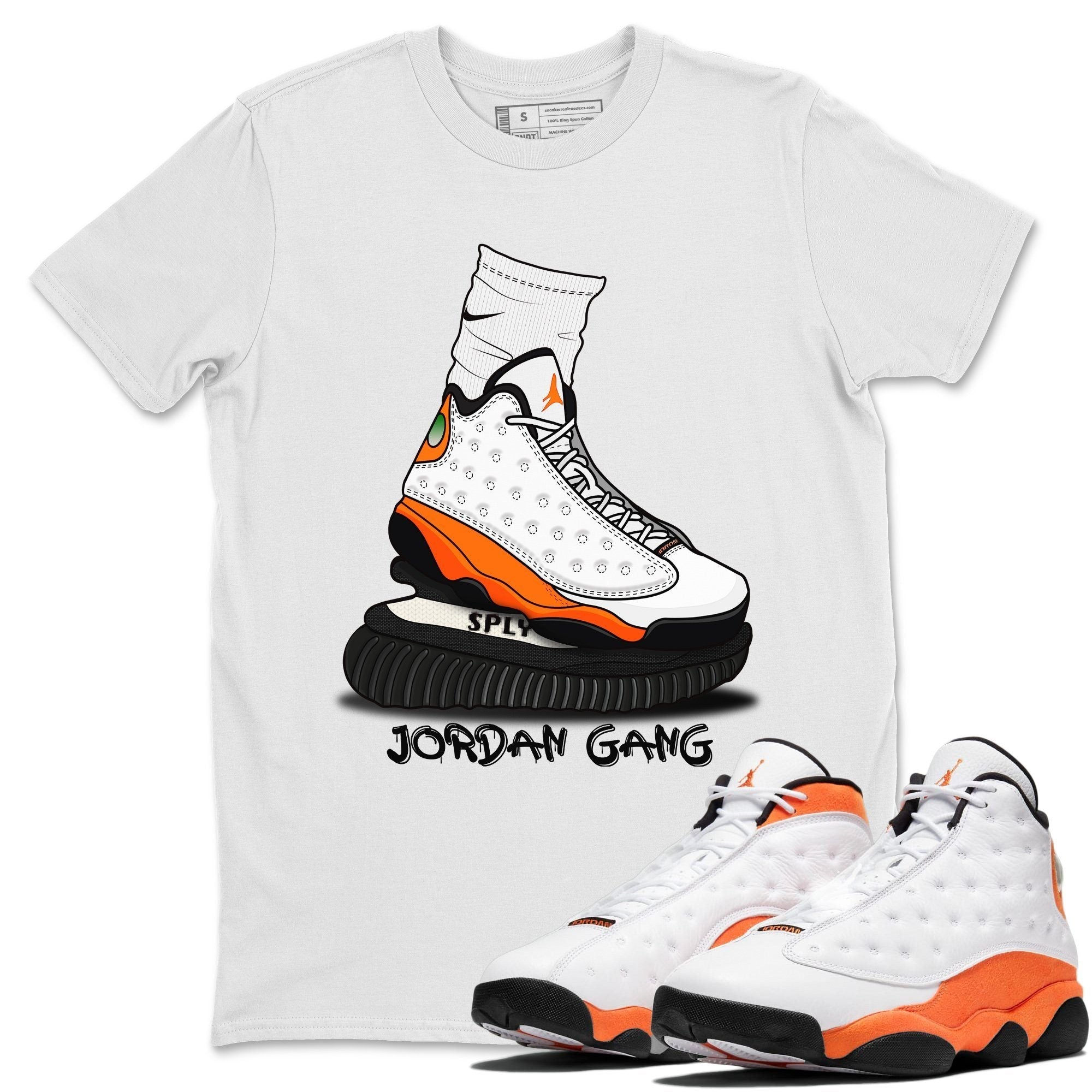 Air Jordan Gang Unisex Tops - Air Jordan 13 Starfish