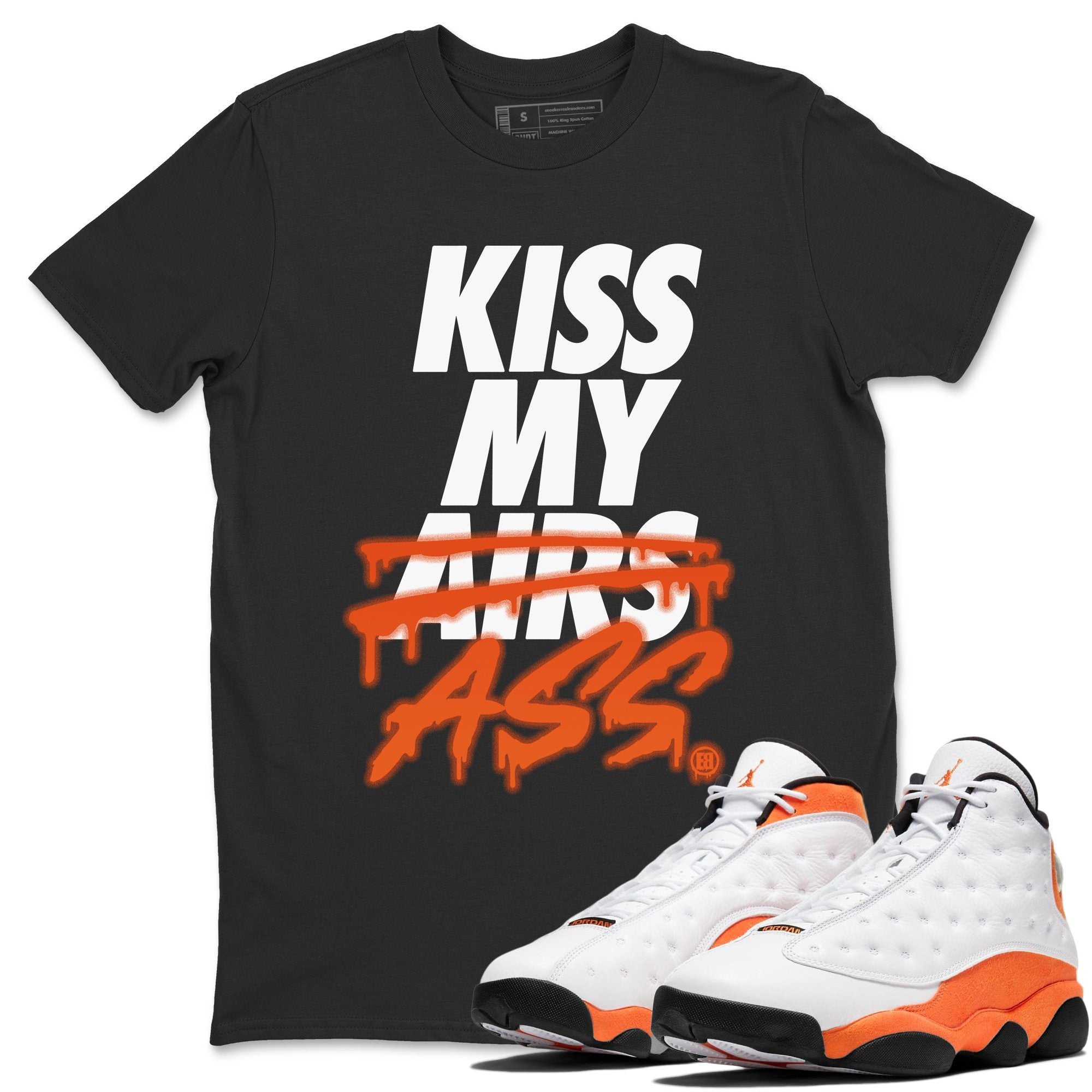 Kiss My Ass Unisex Tops - Air Jordan 13 Starfish